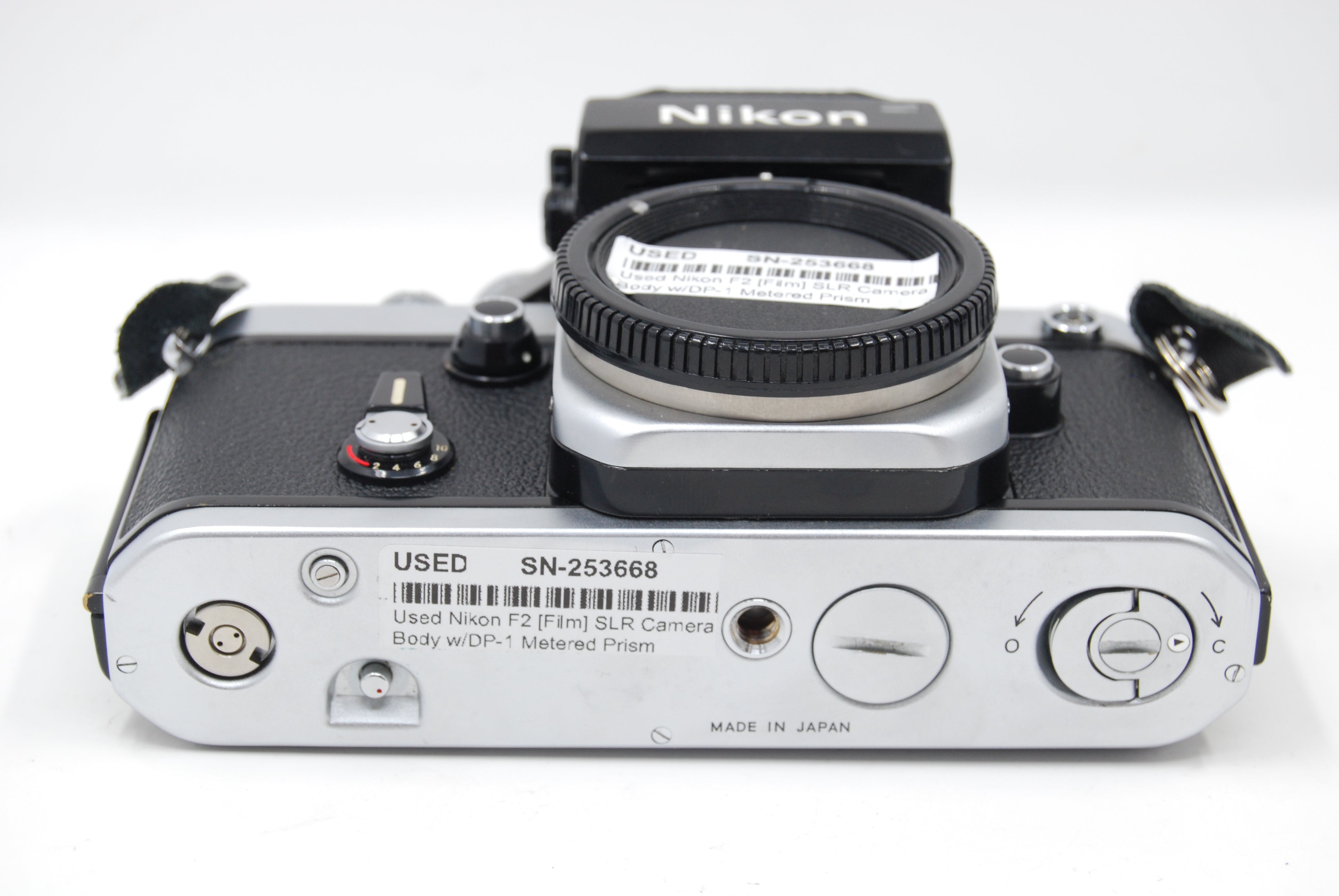 Used Nikon F2 [Film] SLR Camera Body w/DP-1 Metered Prism