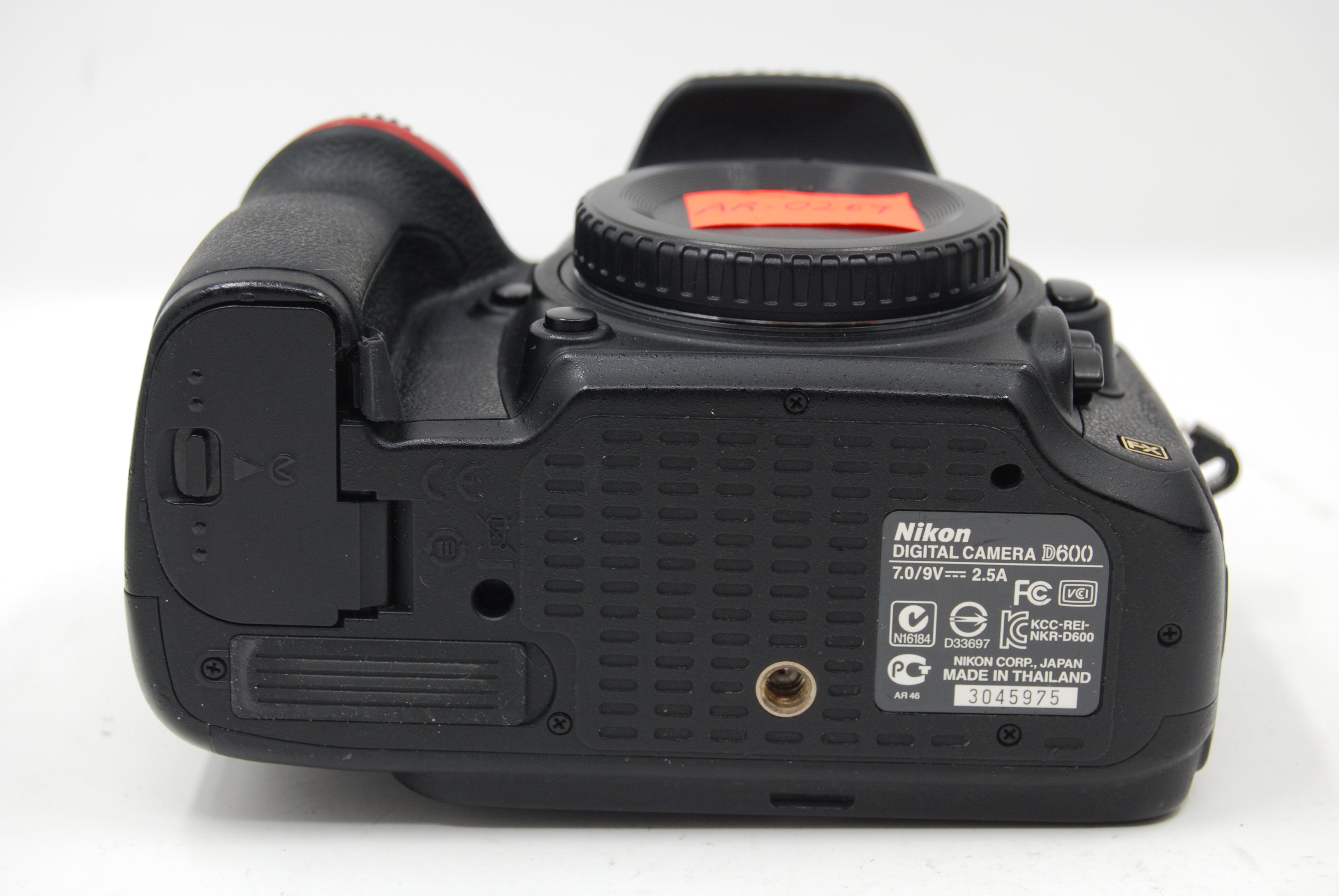 Nikon D600 Body - AS-IS/FOR PARTS (0269)