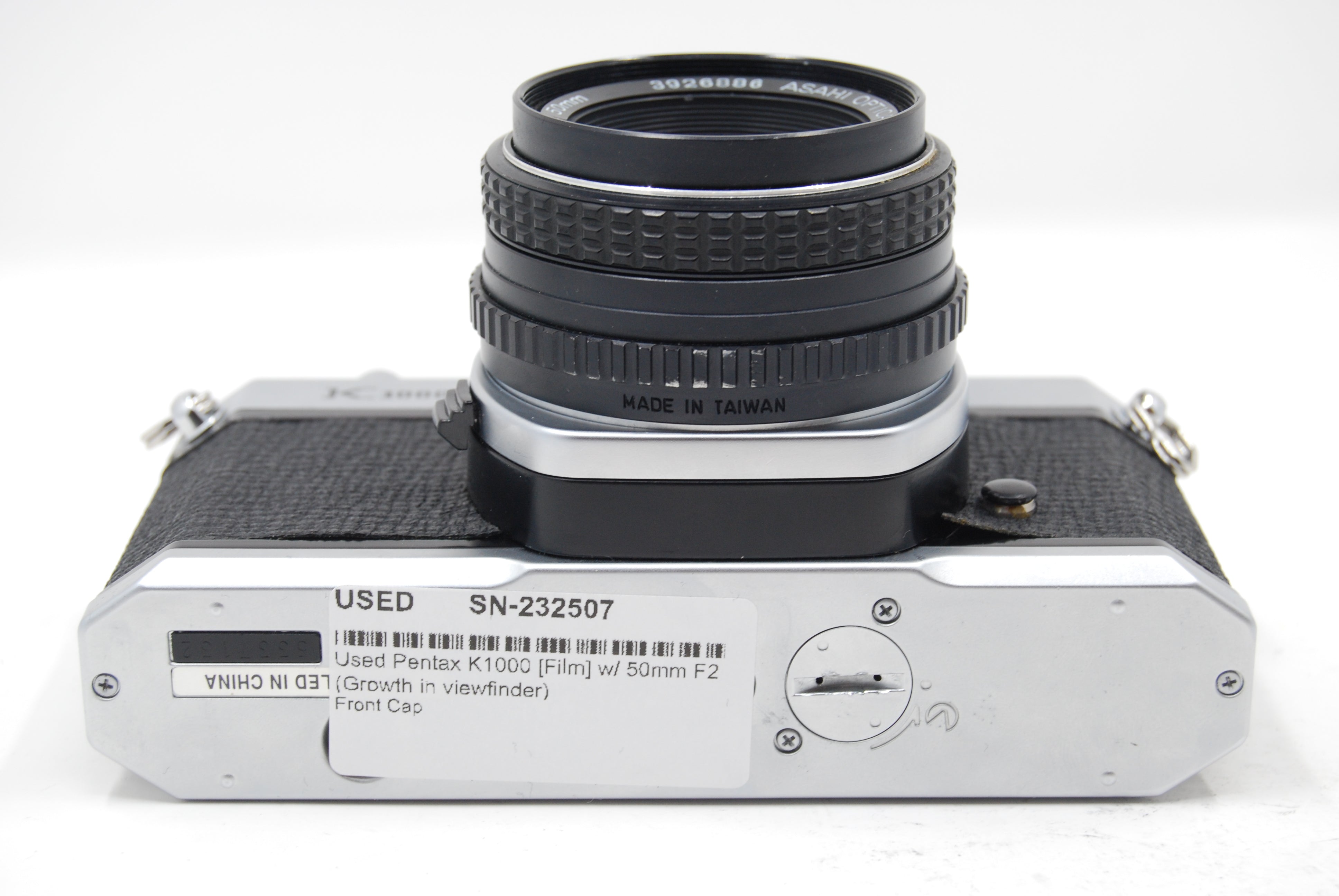 Used Pentax K1000 [Film] w/ 50mm F2 (Growth in viewfinder)