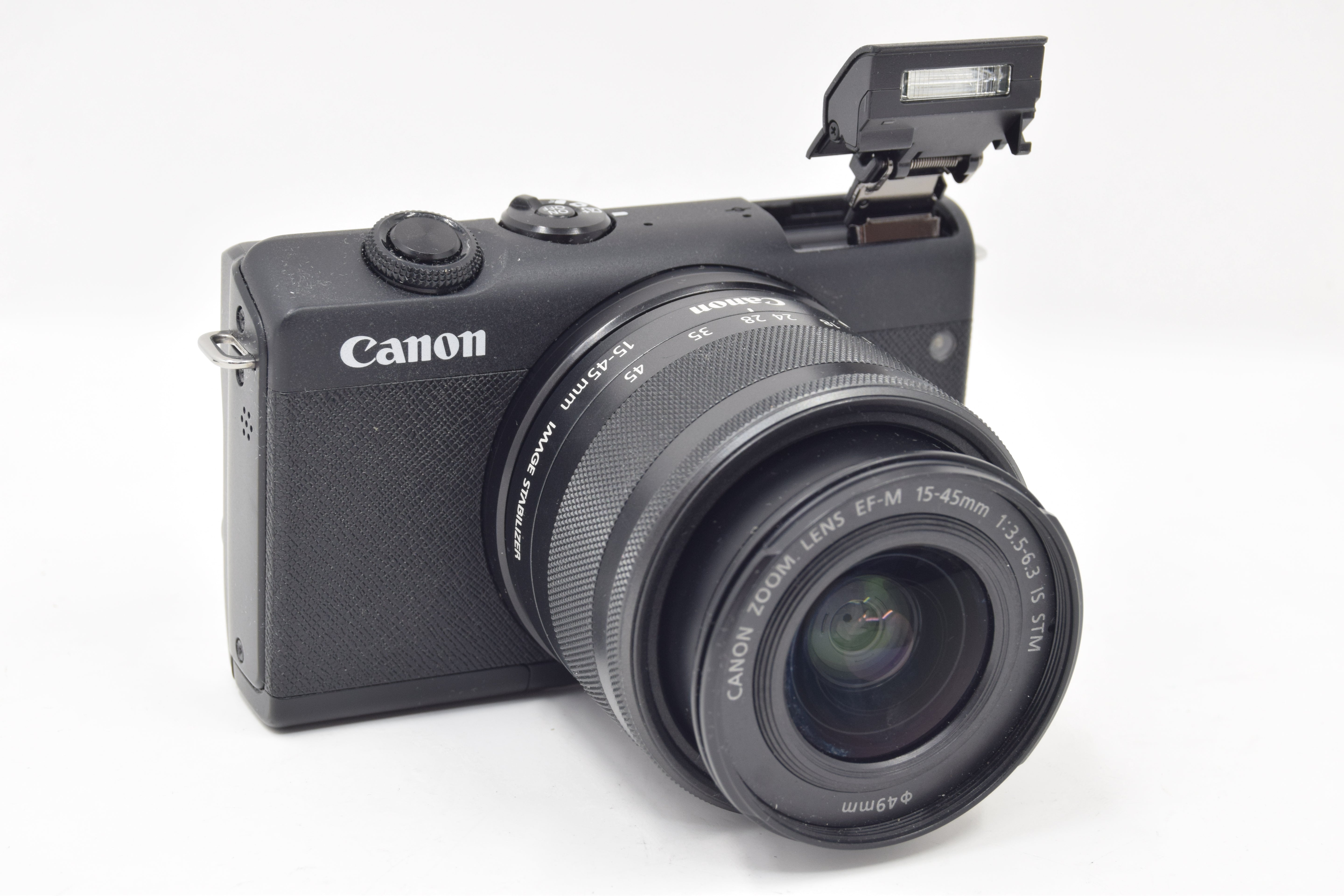 Used Canon M200 Mirrorless Camera w/ 15-45mm F3.5-6.3 IS STM Lens