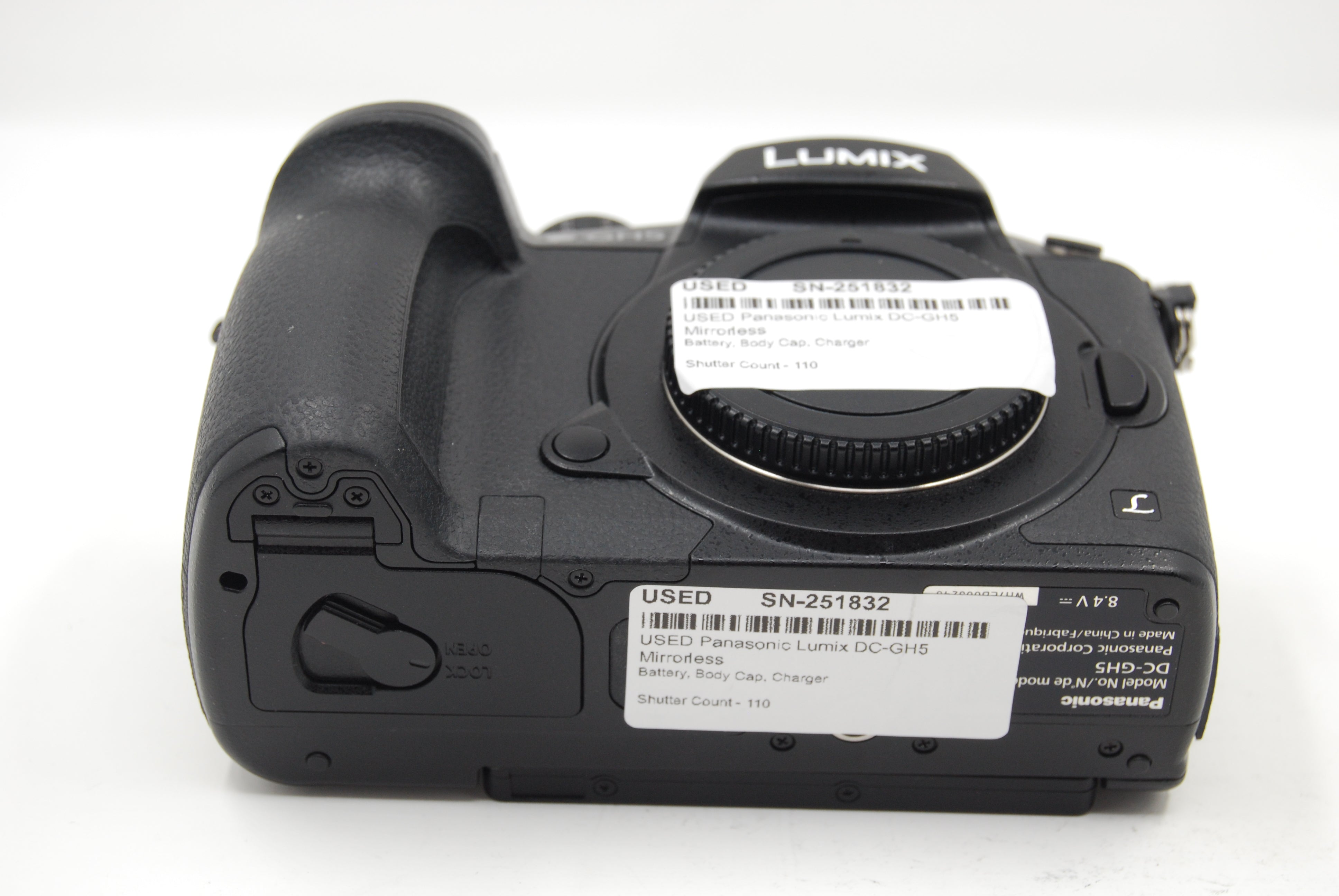 USED Panasonic Lumix DC-GH5 Mirrorless - Only 110 Shots