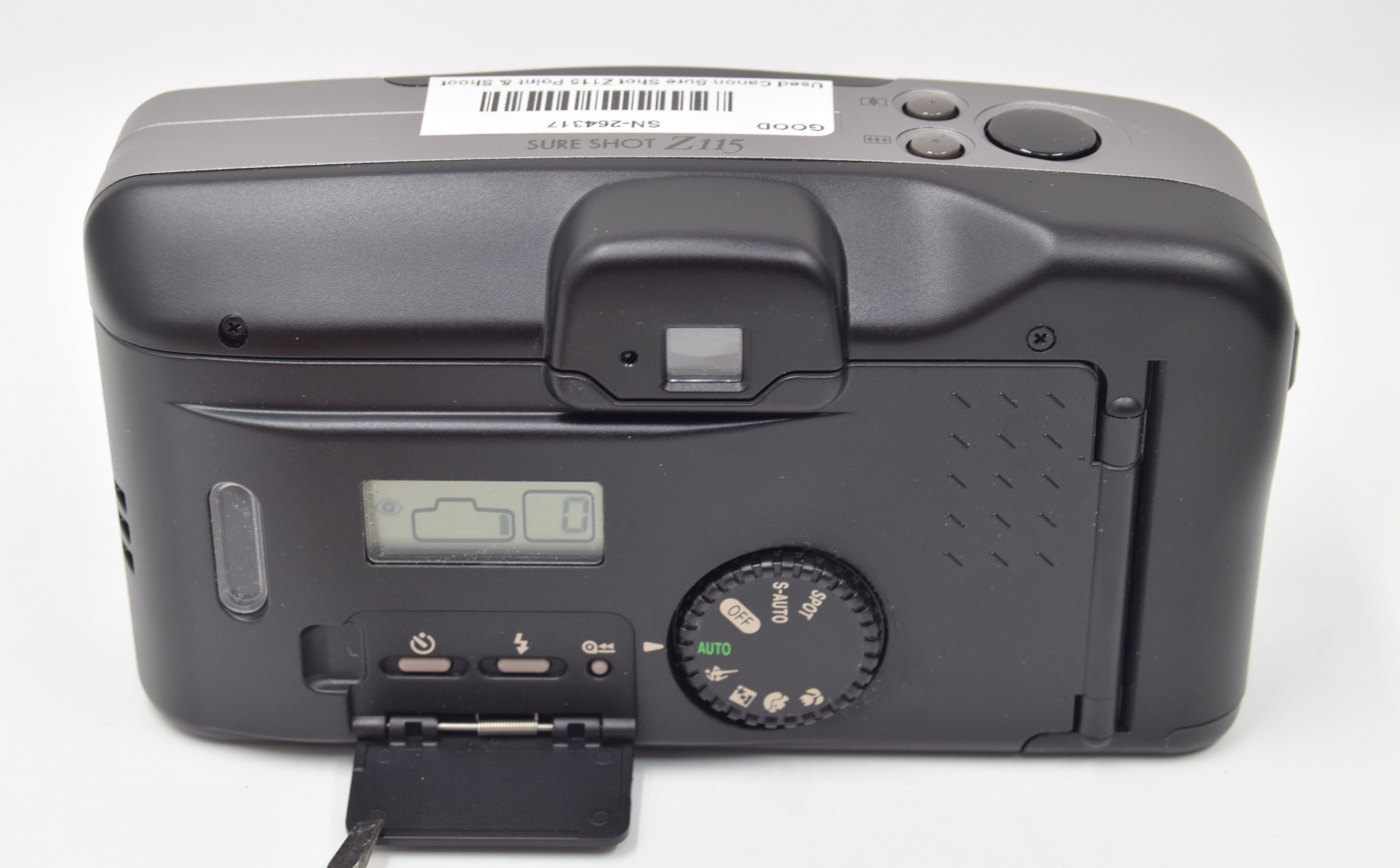 Used Canon Sure Shot Z115 Point & Shoot Camera