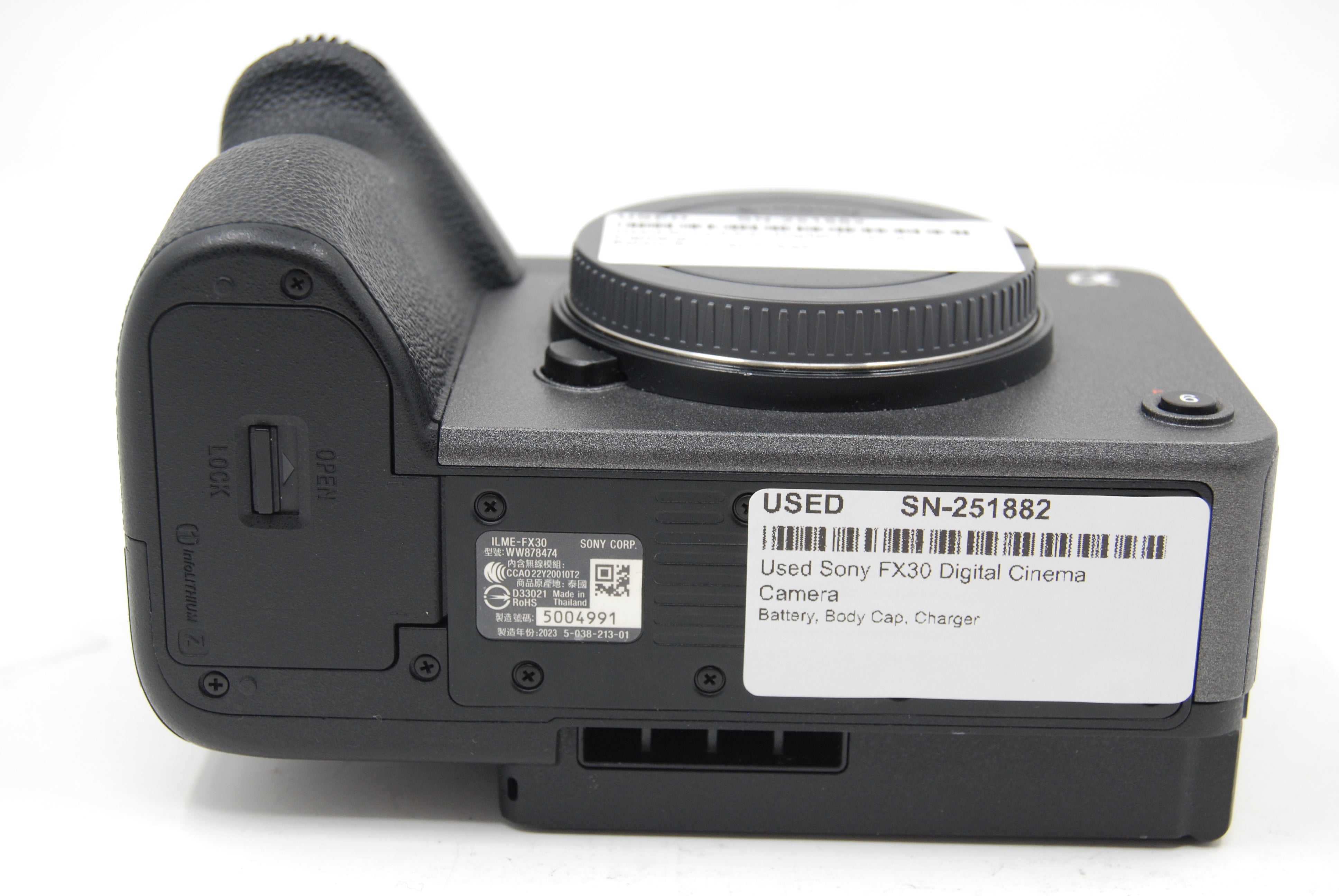 Used Sony FX30 Digital Cinema Camera