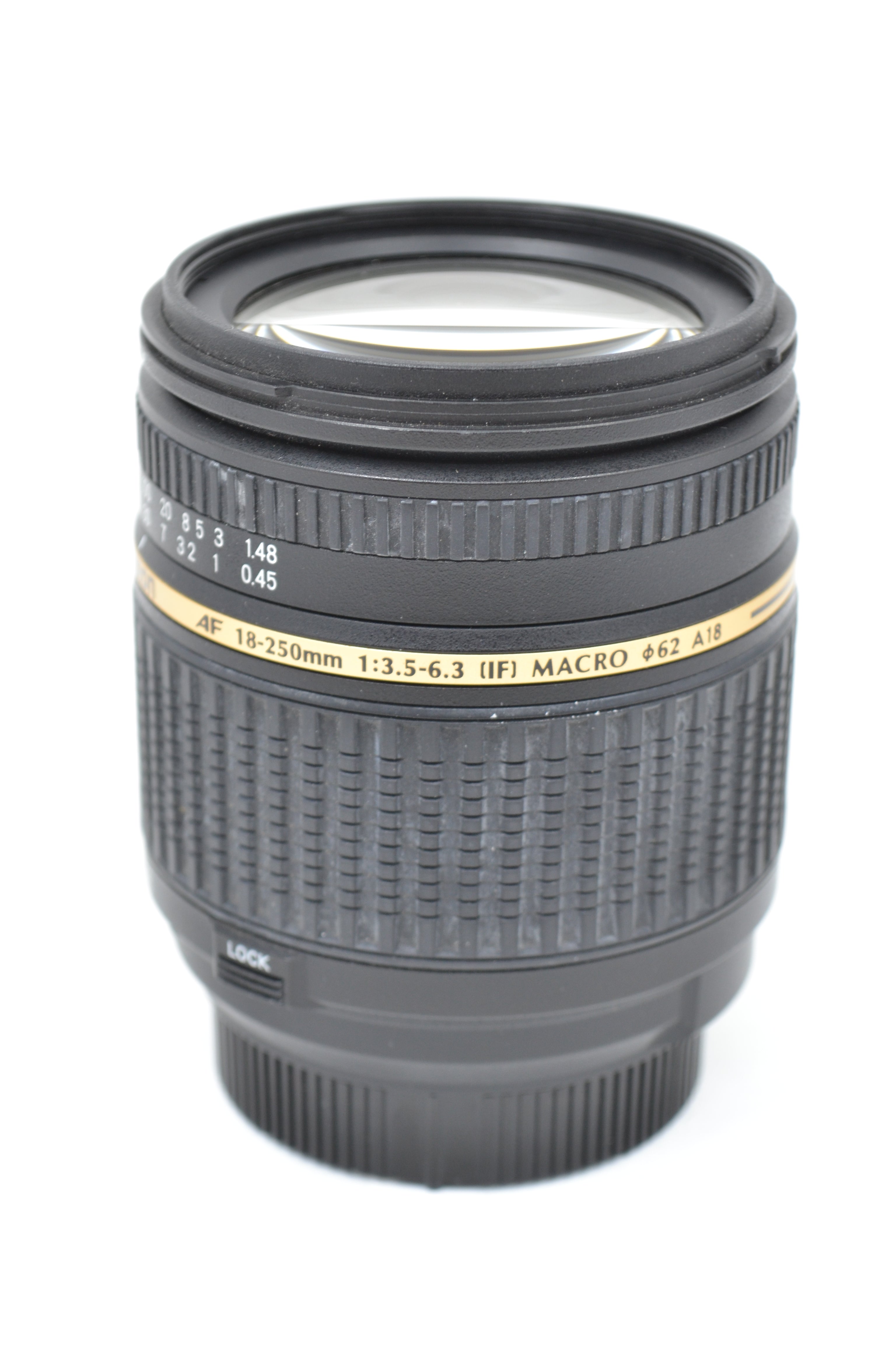 Used Tamron 18-250mm F3.5-6.3 Di II IF Macro Zoom (Nik-F) Lens