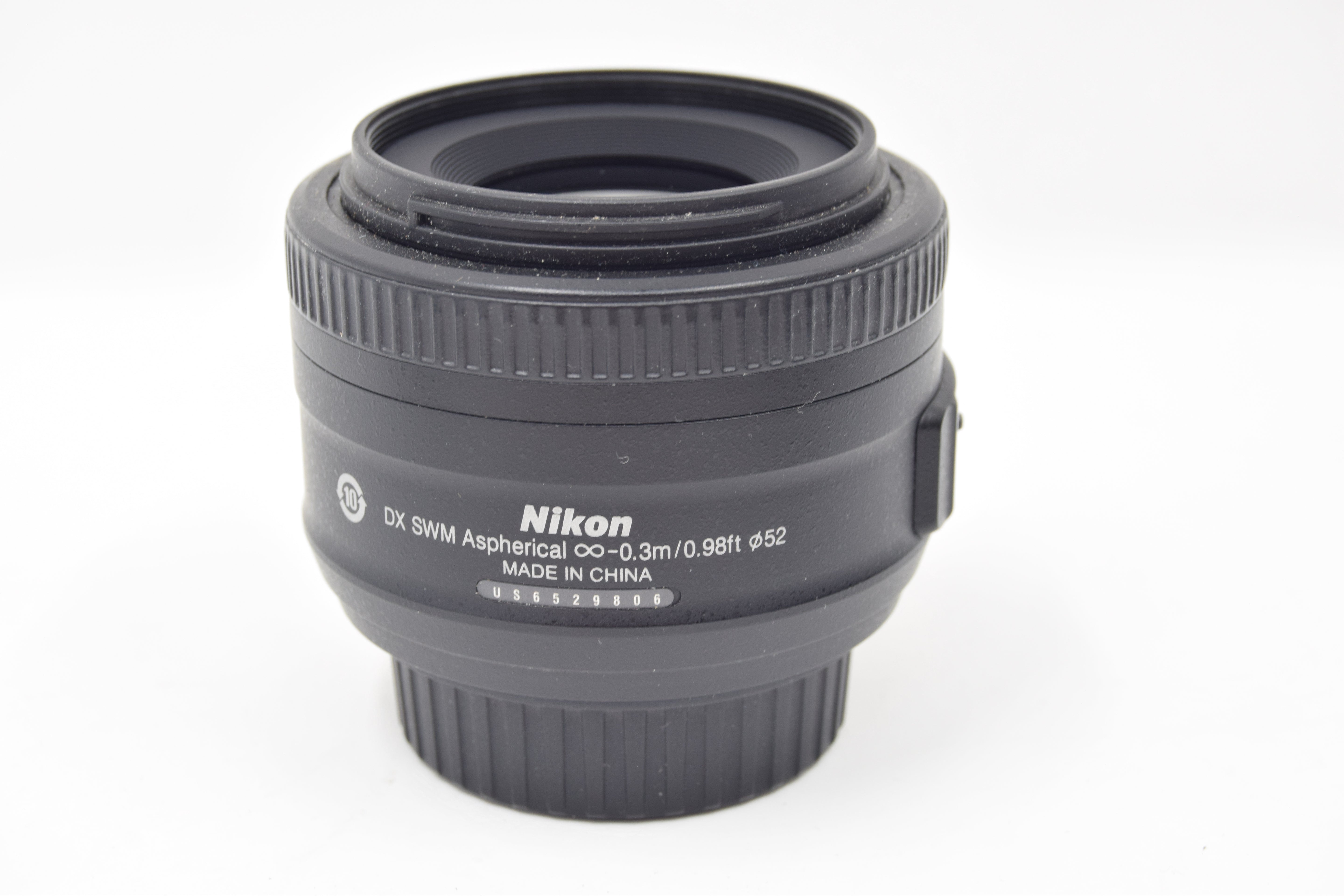 USED Nikon 35mm f1.8 AF-S DX G Lens