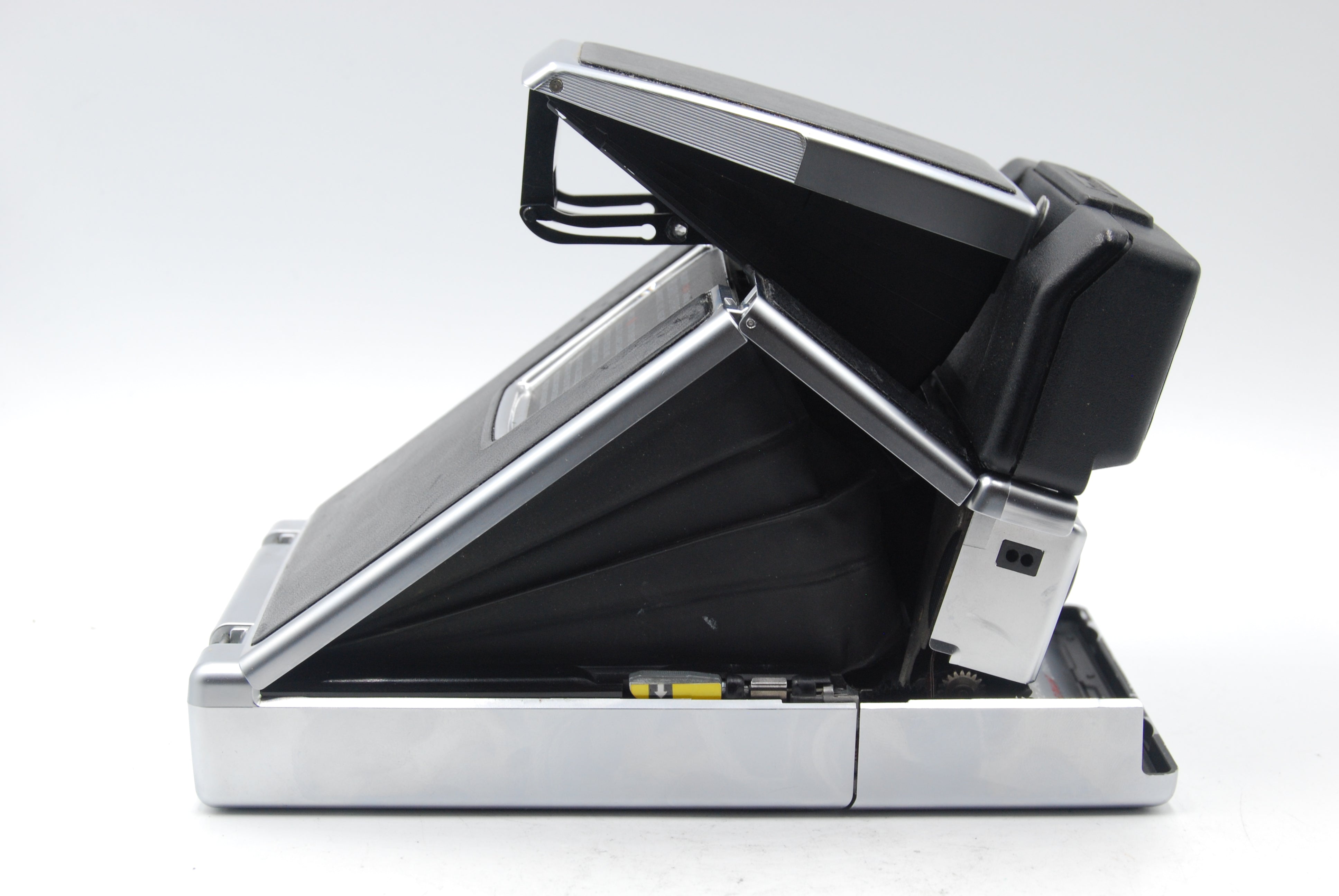 Used Polaroid SX-70 Sonar Instant Camera (Black & Silver)