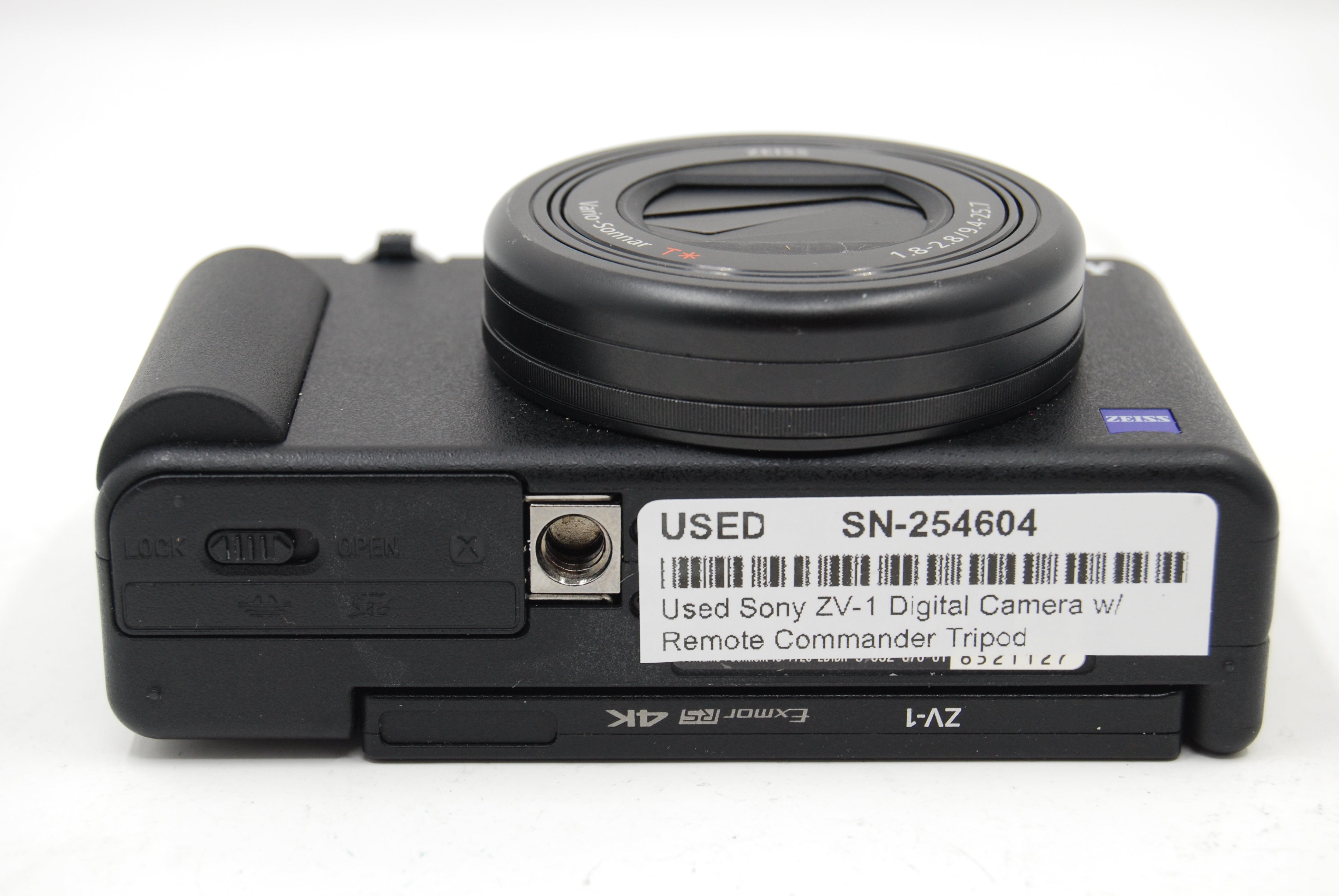 Used Sony ZV-1 Digital Camera w/Remote Commander Tripod