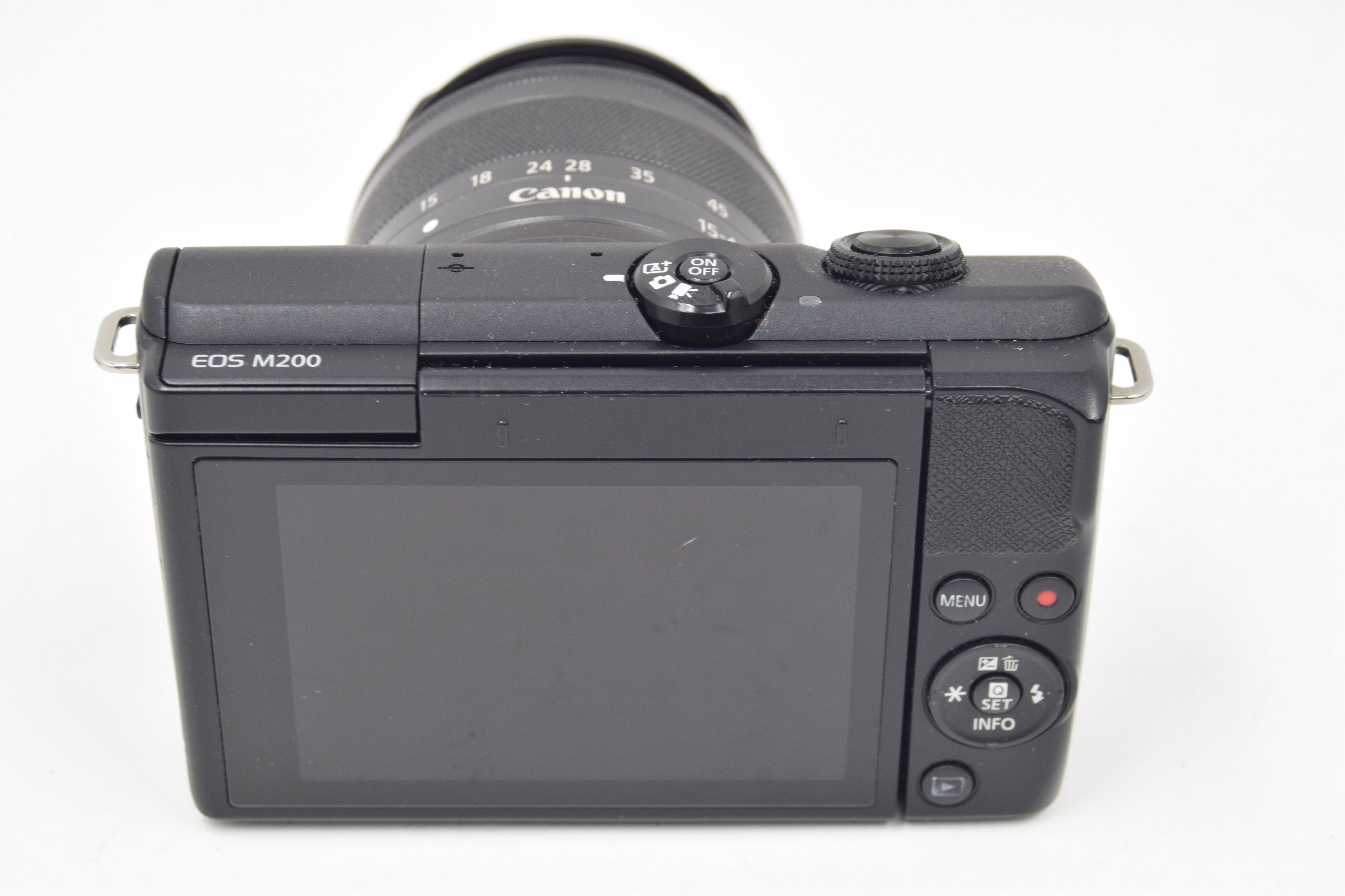 Used Canon M200 Mirrorless Camera w/ 15-45mm F3.5-6.3 IS STM Lens