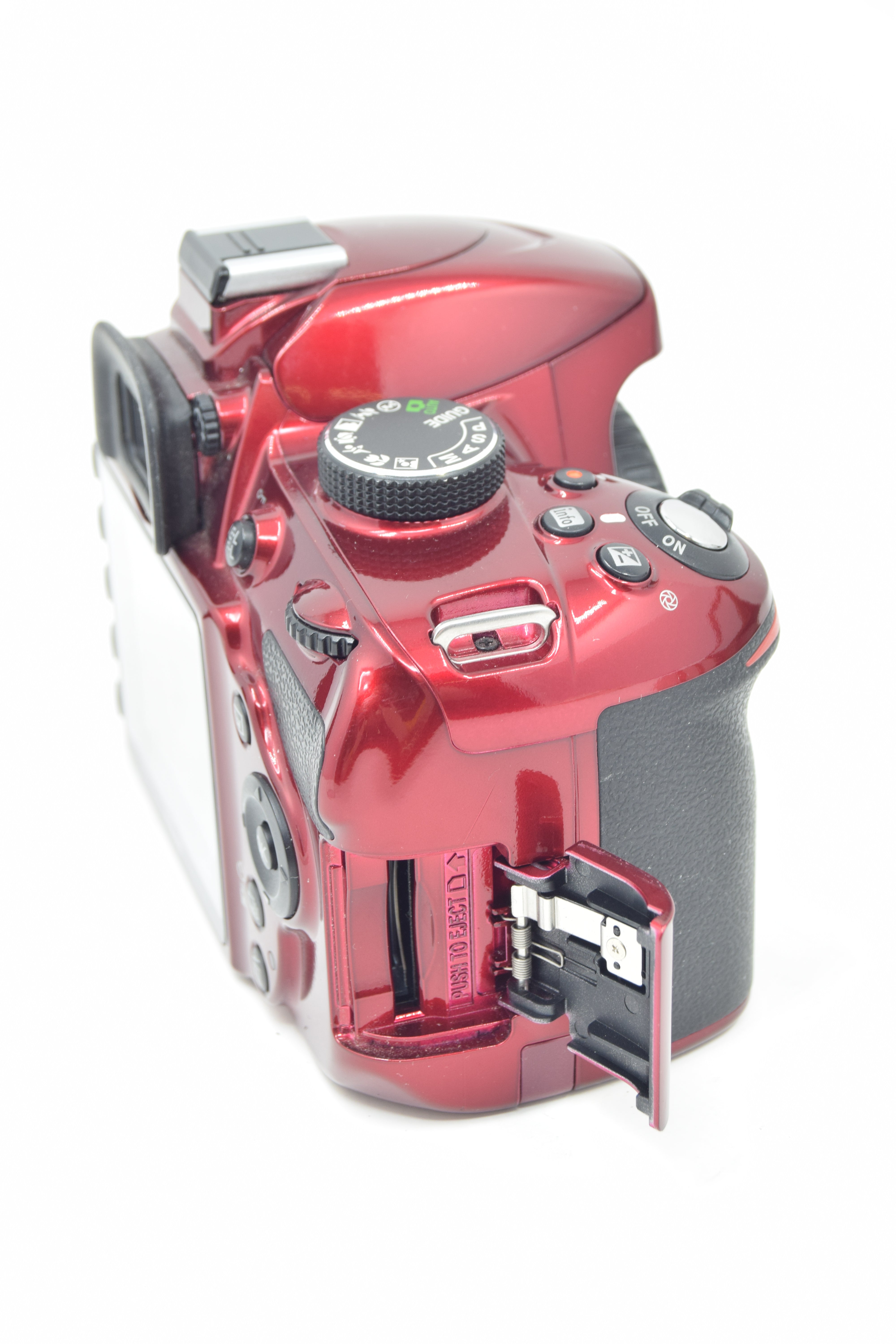 USED Nikon D3200 Digital SLR Camera Body(Red)