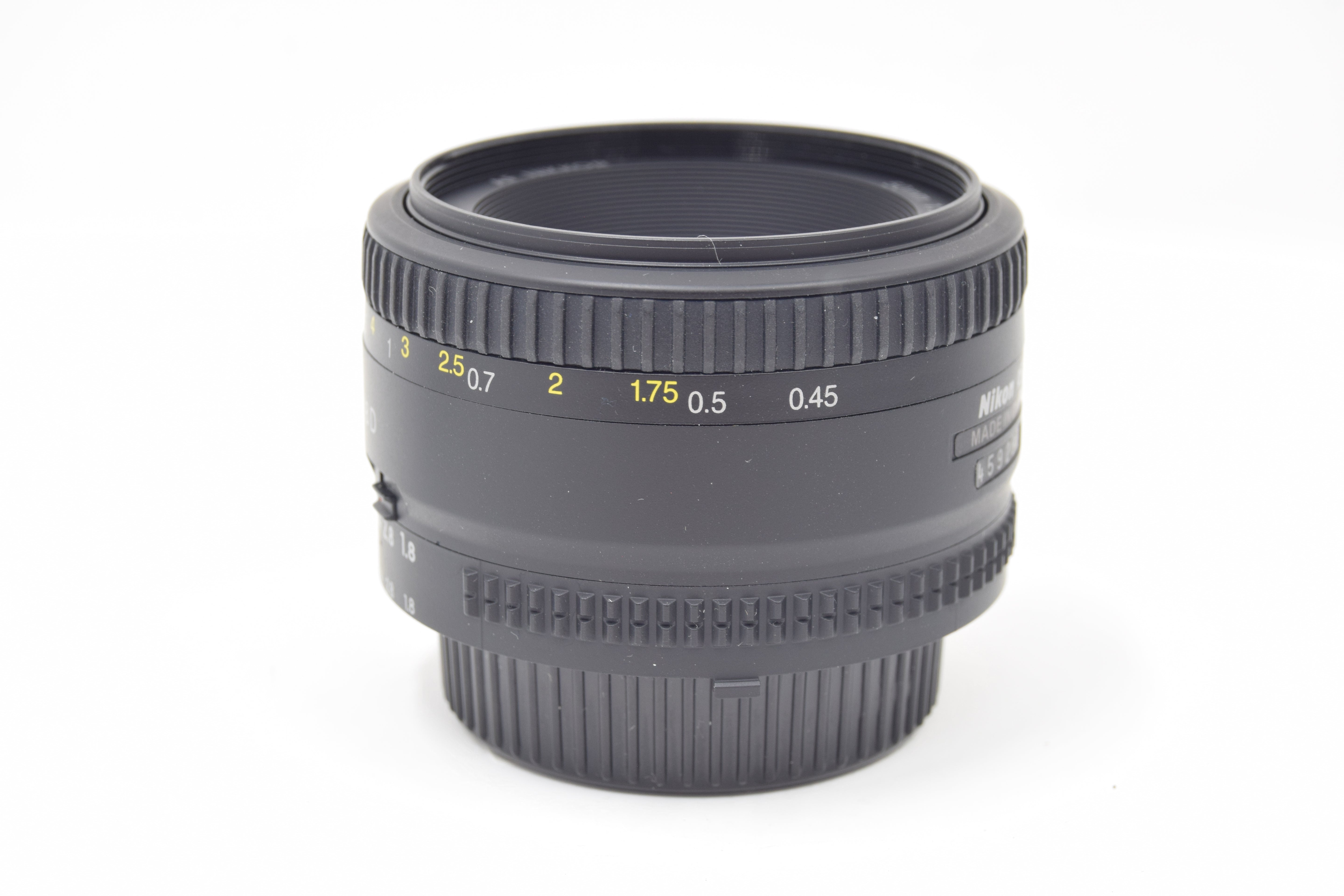 USED Nikon 50mm F1.8 D AF Lens