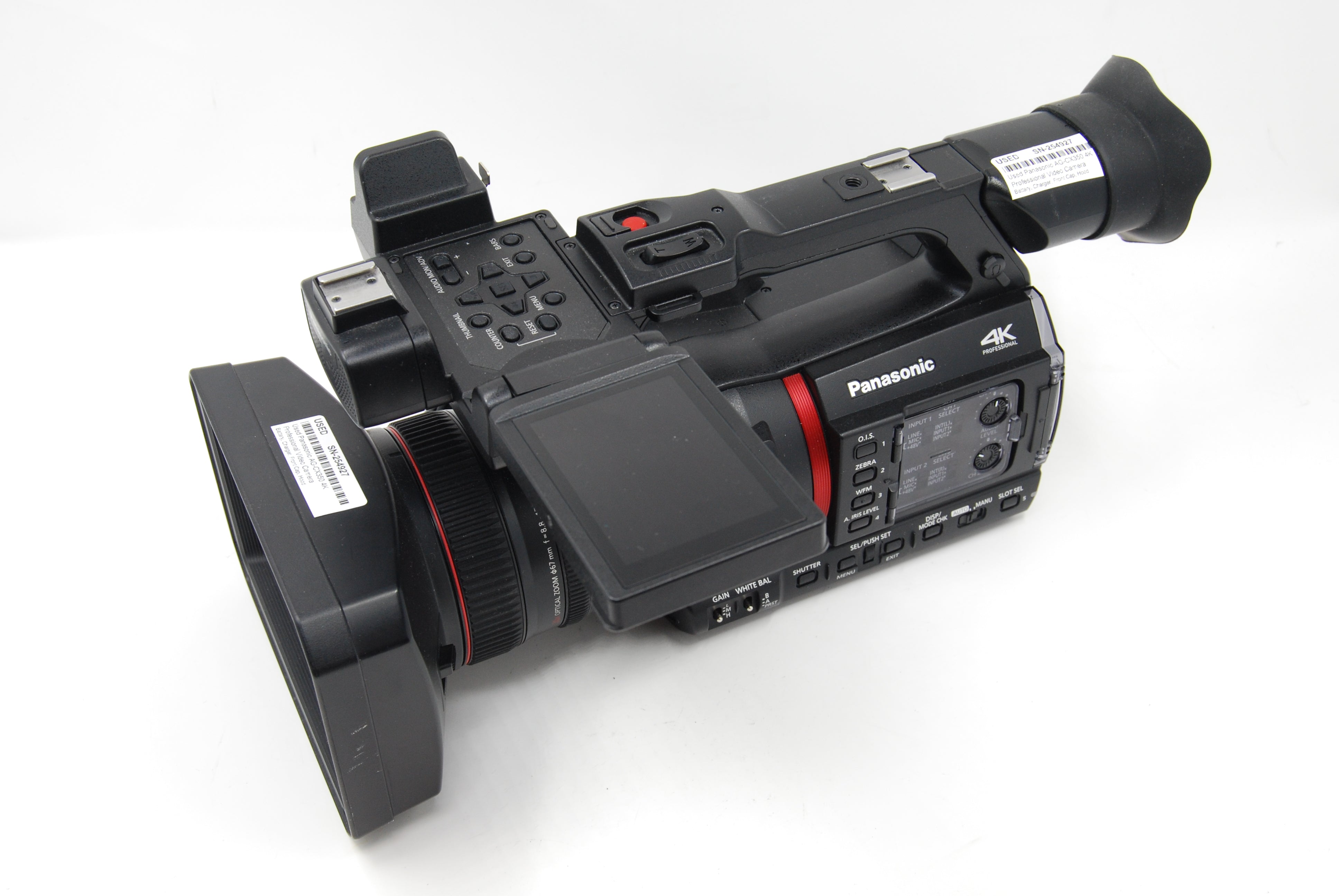 Used Panasonic AG-CX350 4K Professional Video Camera