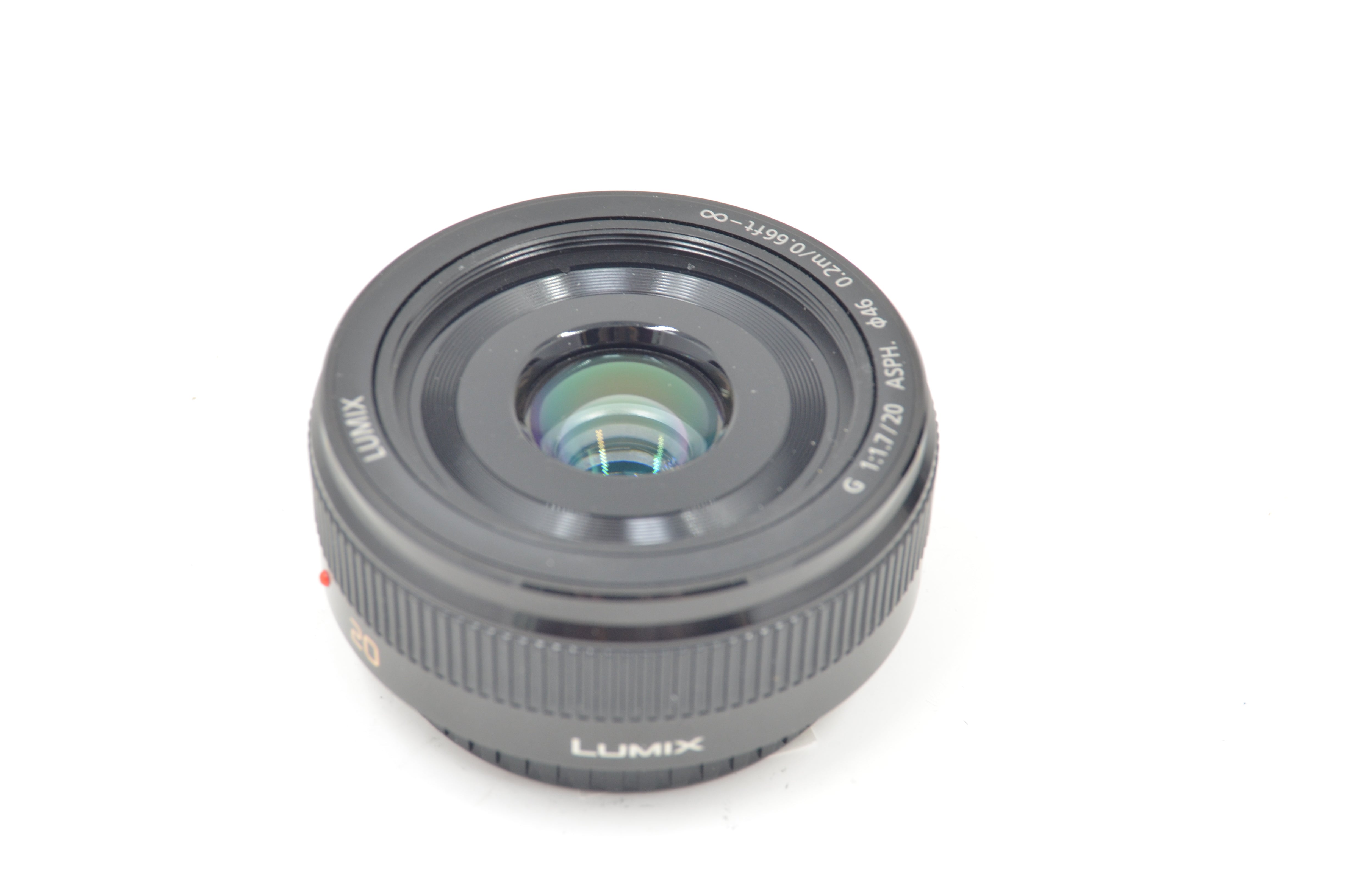 USED Panasonic 20mm F1.7 ASPH. Lumix G H-H020A Lens