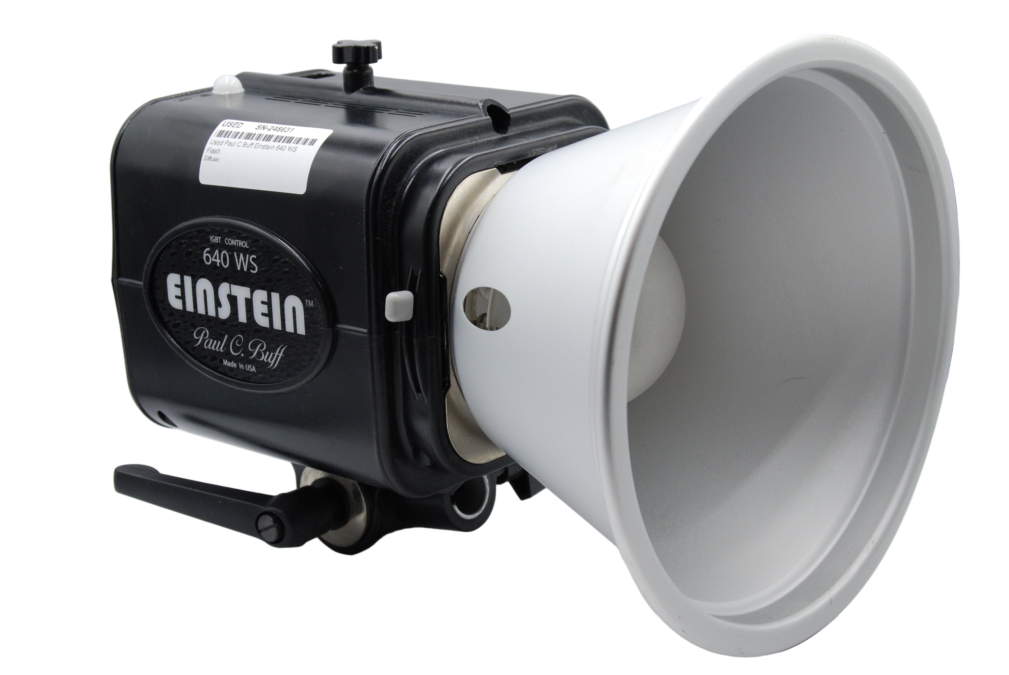 Used Paul C Buff Einstein 640 WS Flash