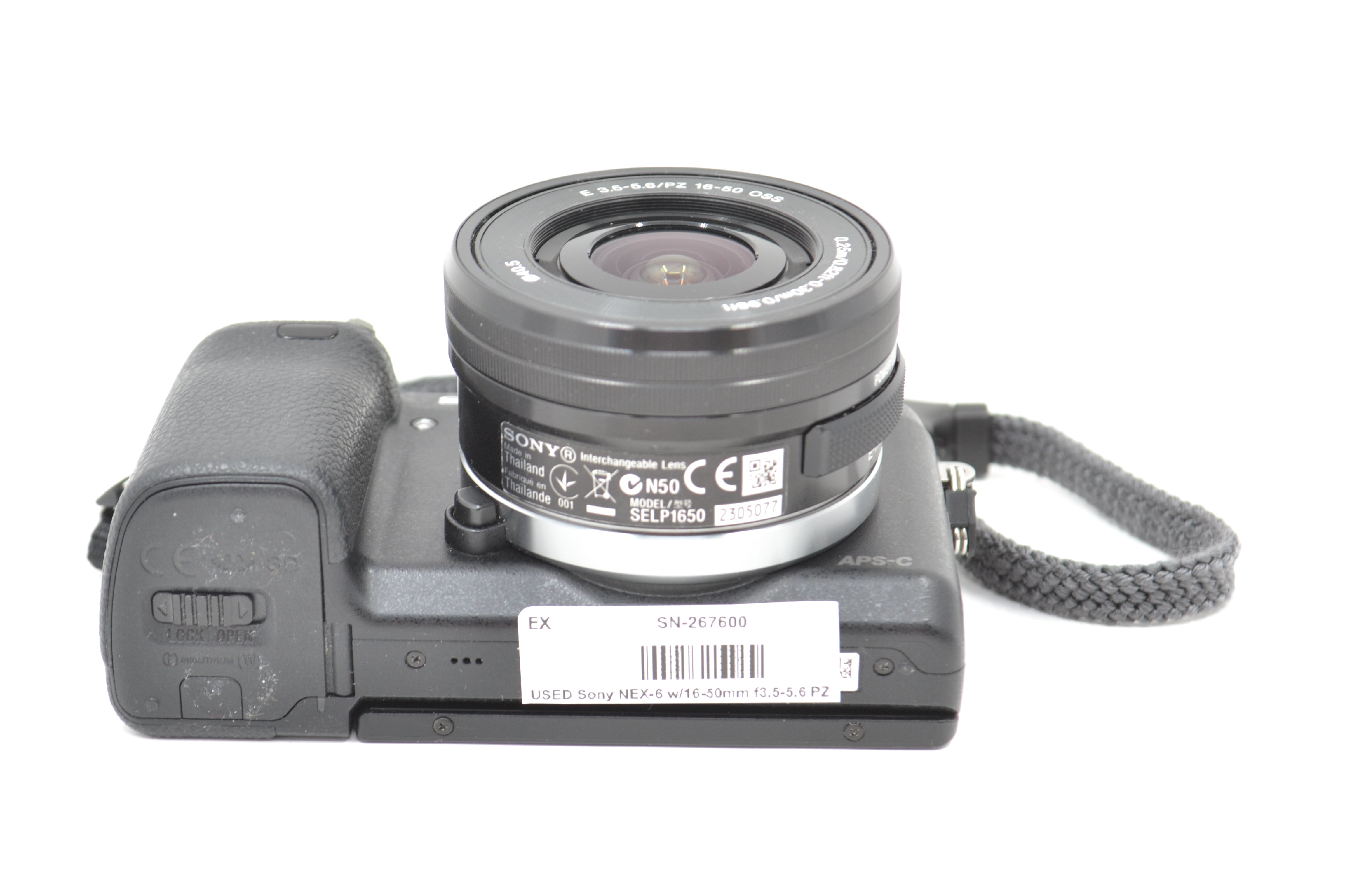 USED Sony NEX-6 w/16-50mm f3.5-5.6 PZ