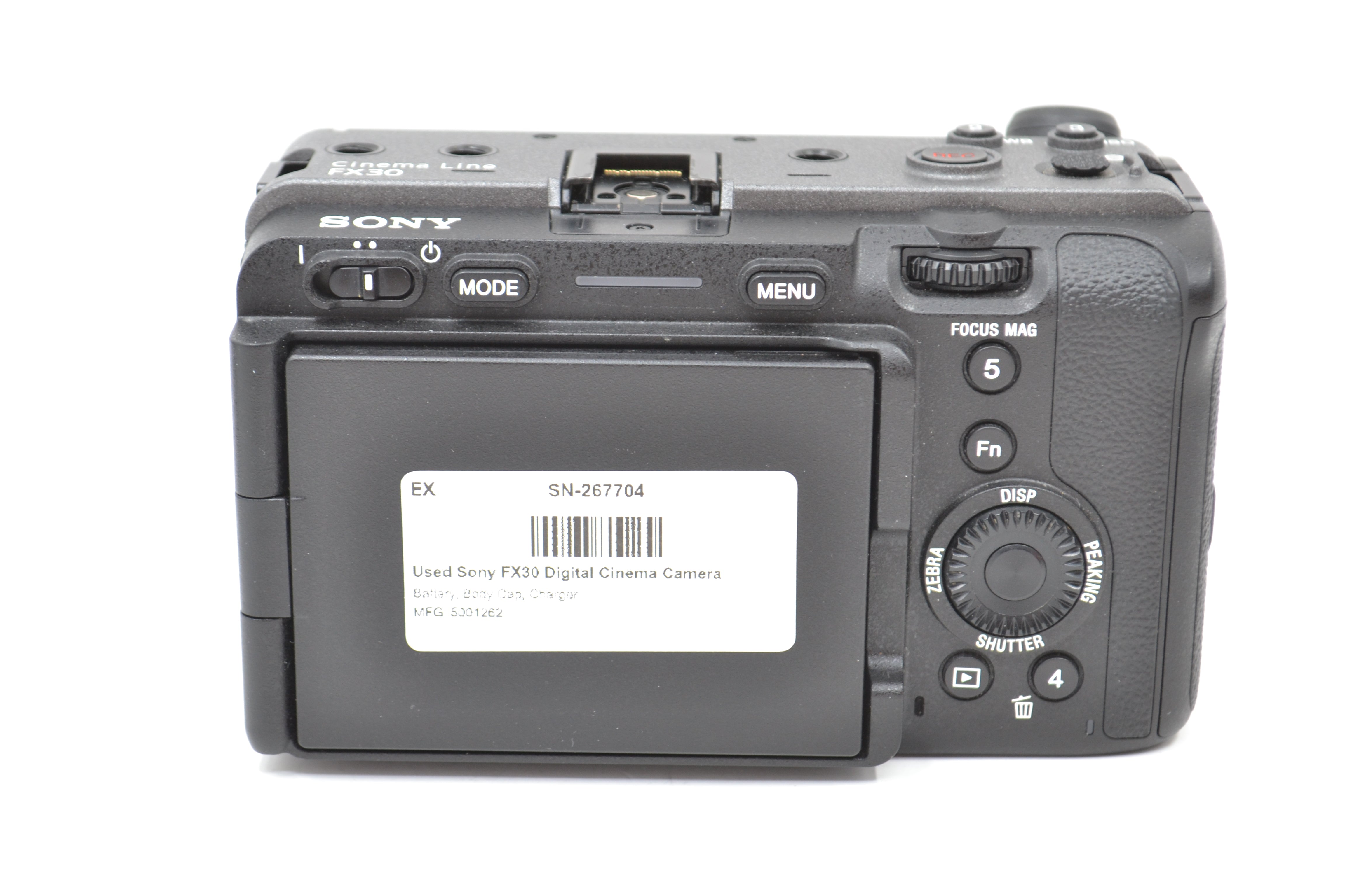 Used Sony FX30 Digital Cinema Camera