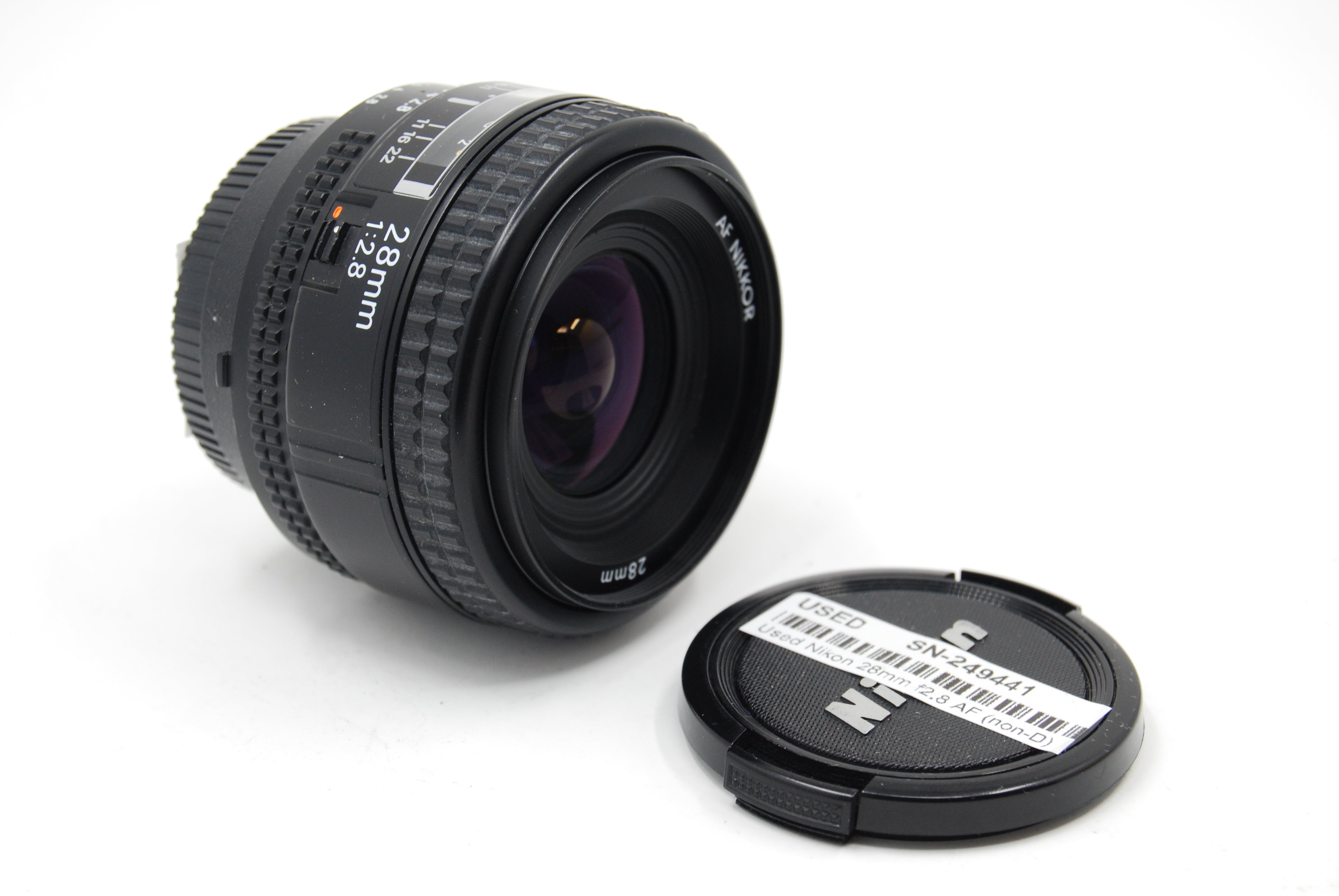 Used Nikon 28mm f2.8 AF (non-D) Lens