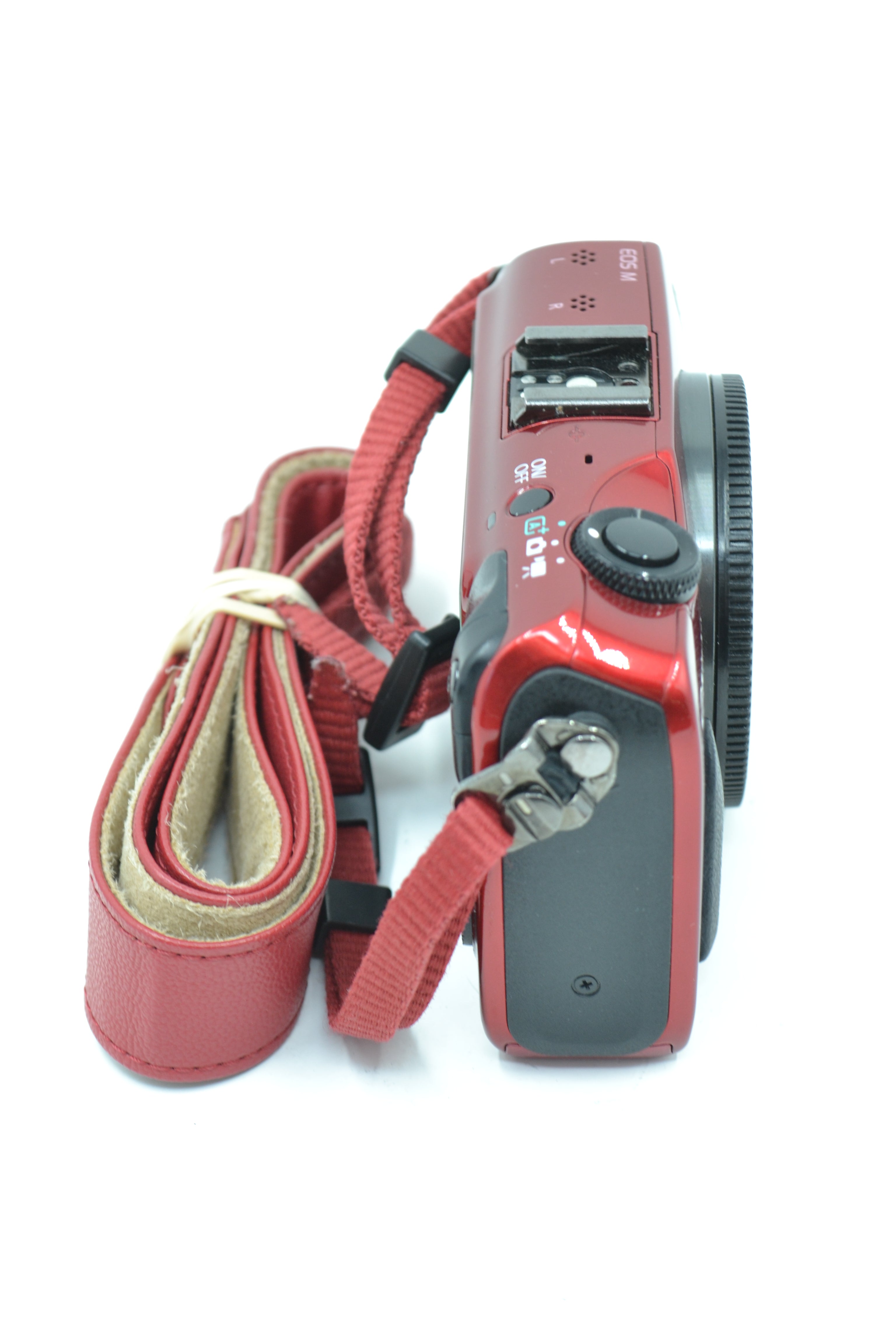 Used Canon EOS M (Red) Mirrorless Camera Body