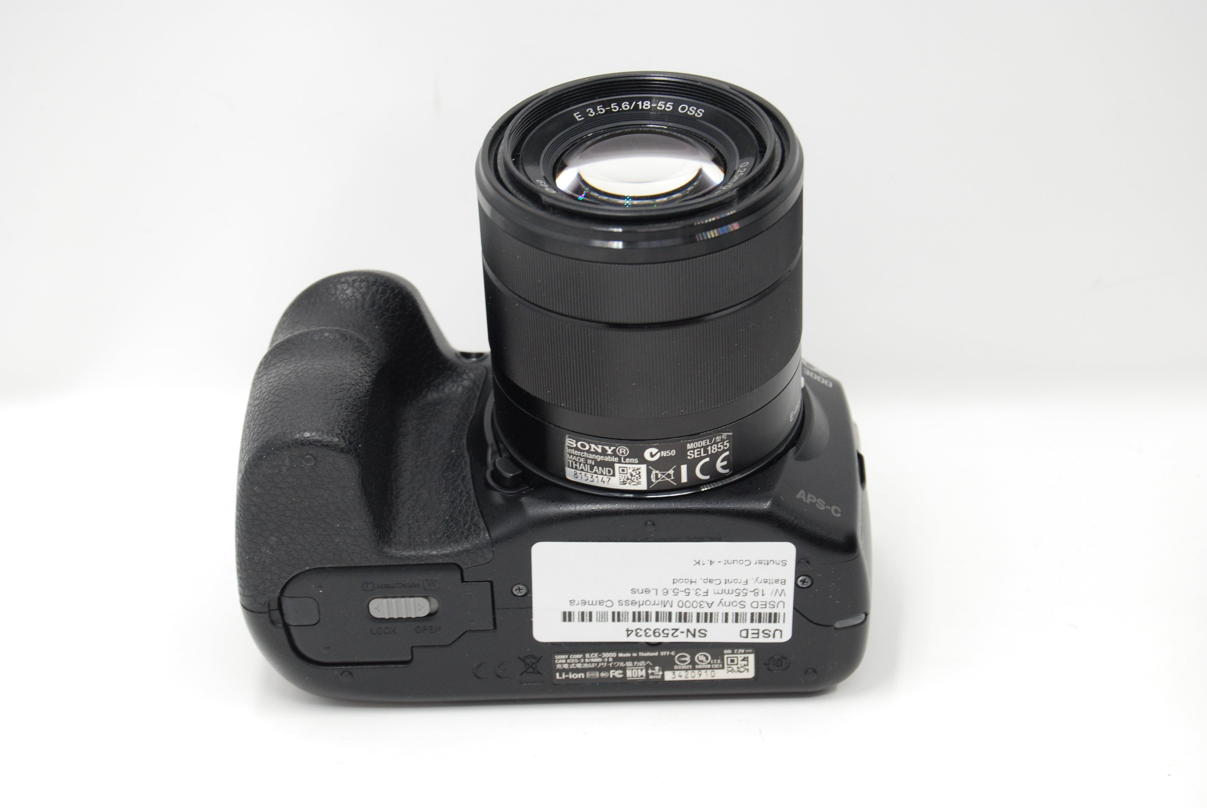 USED Sony A3000 Mirrorless Camera W/ 18-55mm F3.5-5.6 Lens