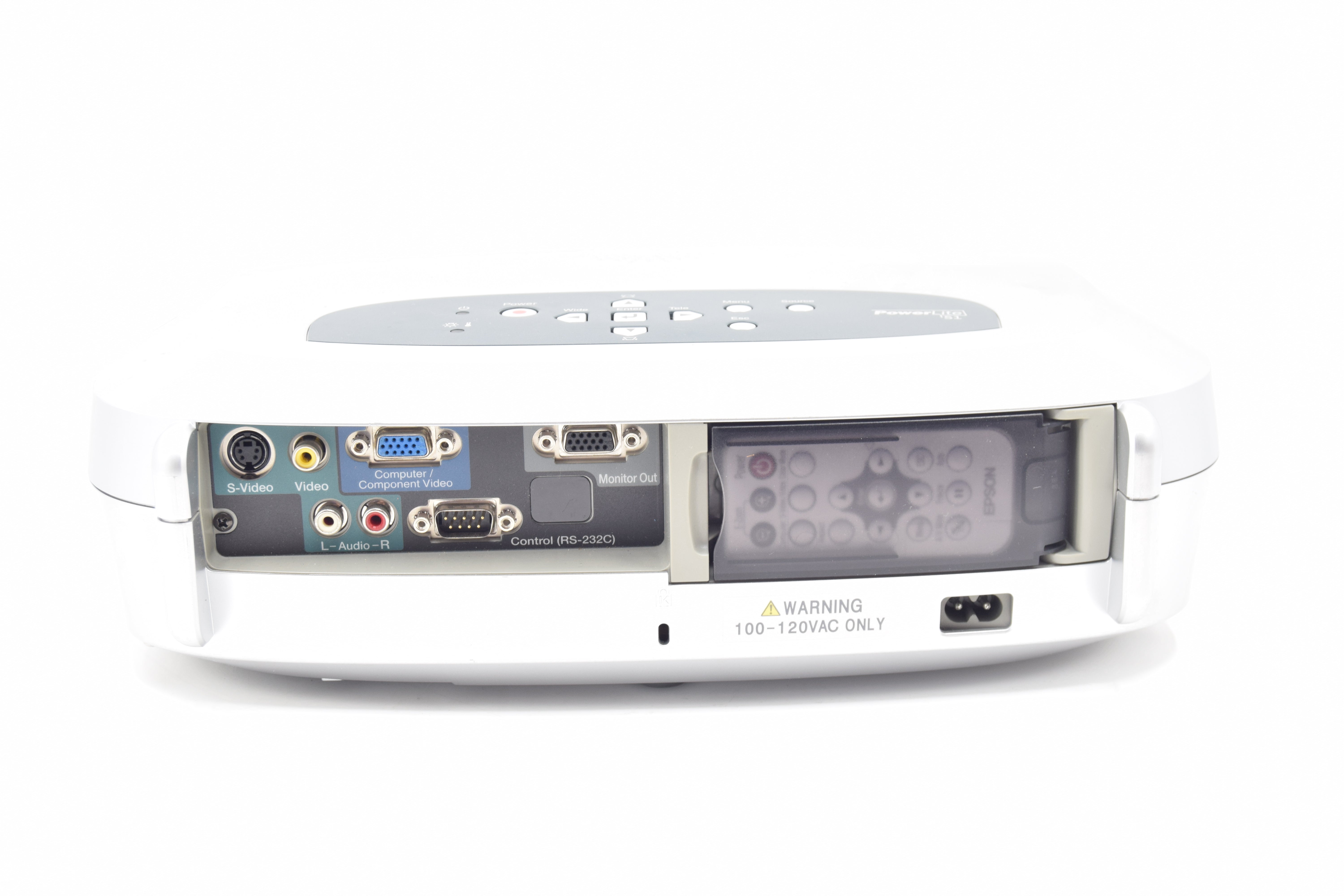 Used Epson EMP-S1 VGA S-Video Projector With Remote and Case