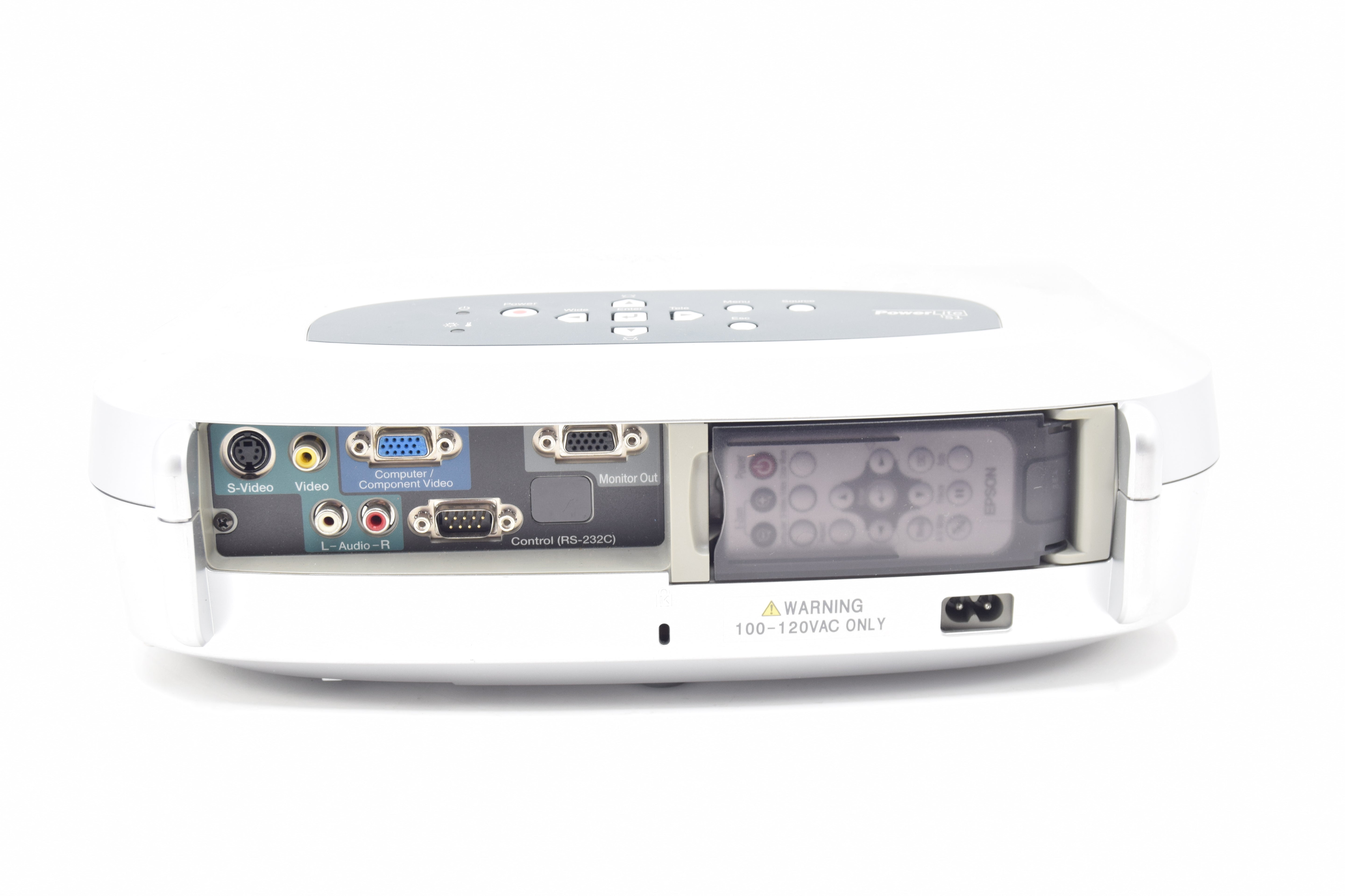 Used Epson EMP-S1 VGA S-Video Projector With Remote and Case