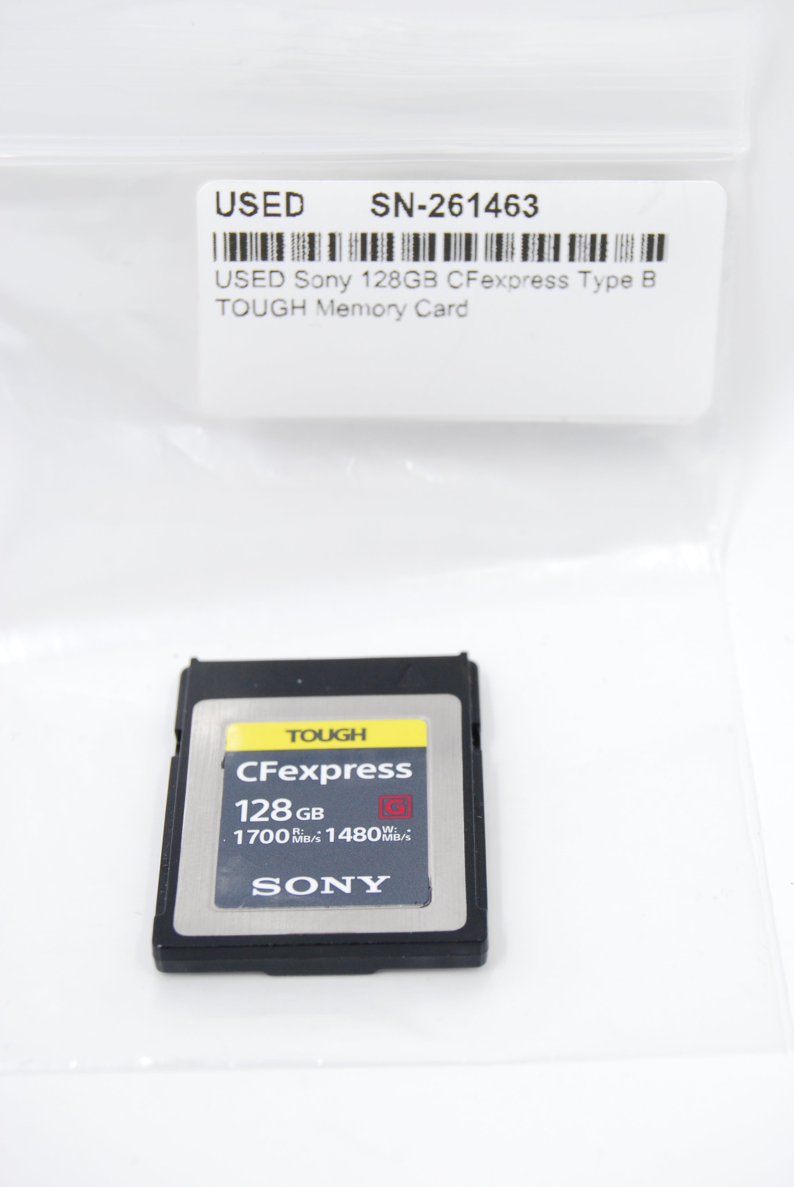 USED Sony 128GB CFexpress Type B TOUGH Memory Card