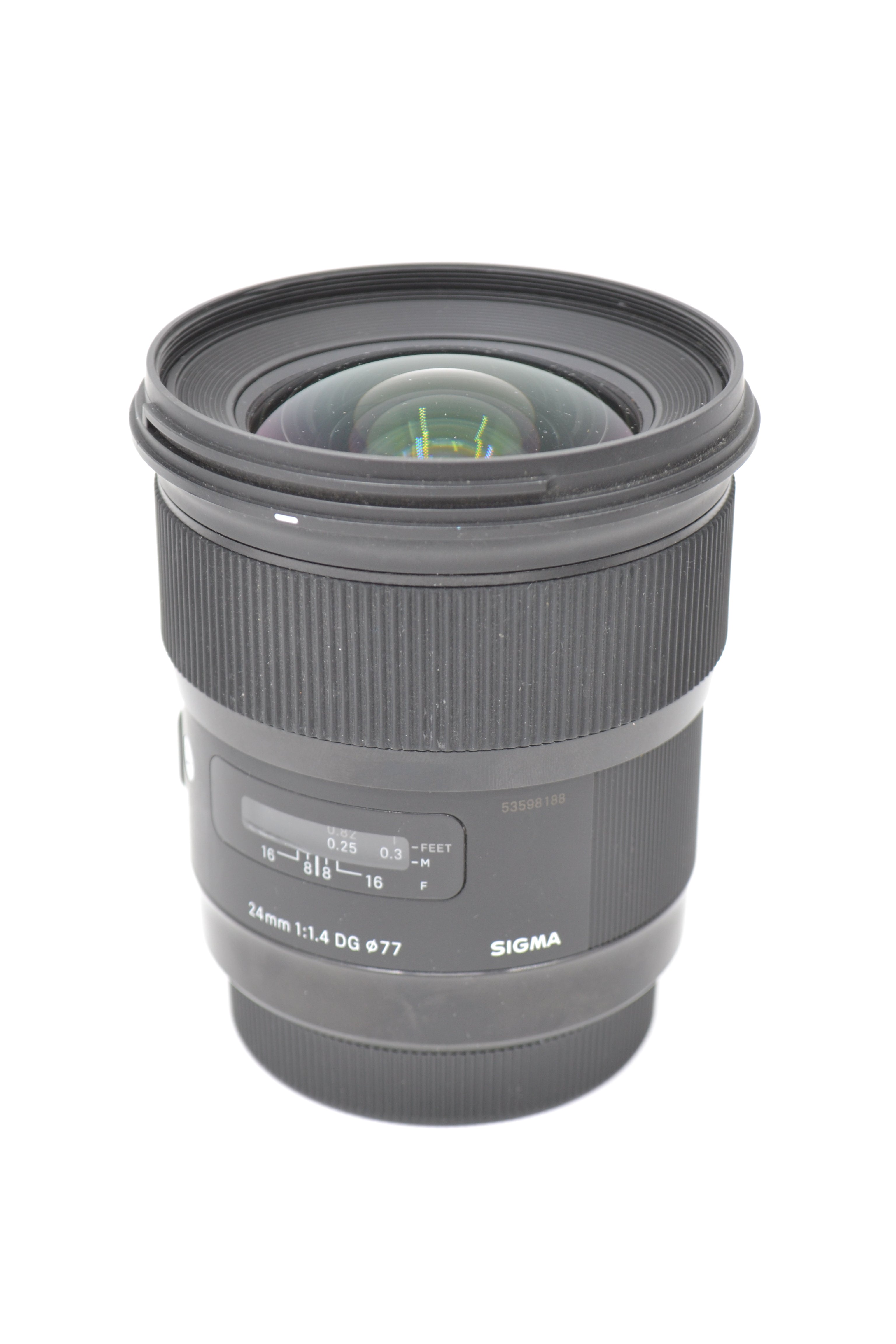 USED Sigma 24mm f/1.4 DG HSM Art Lens-CA Canon