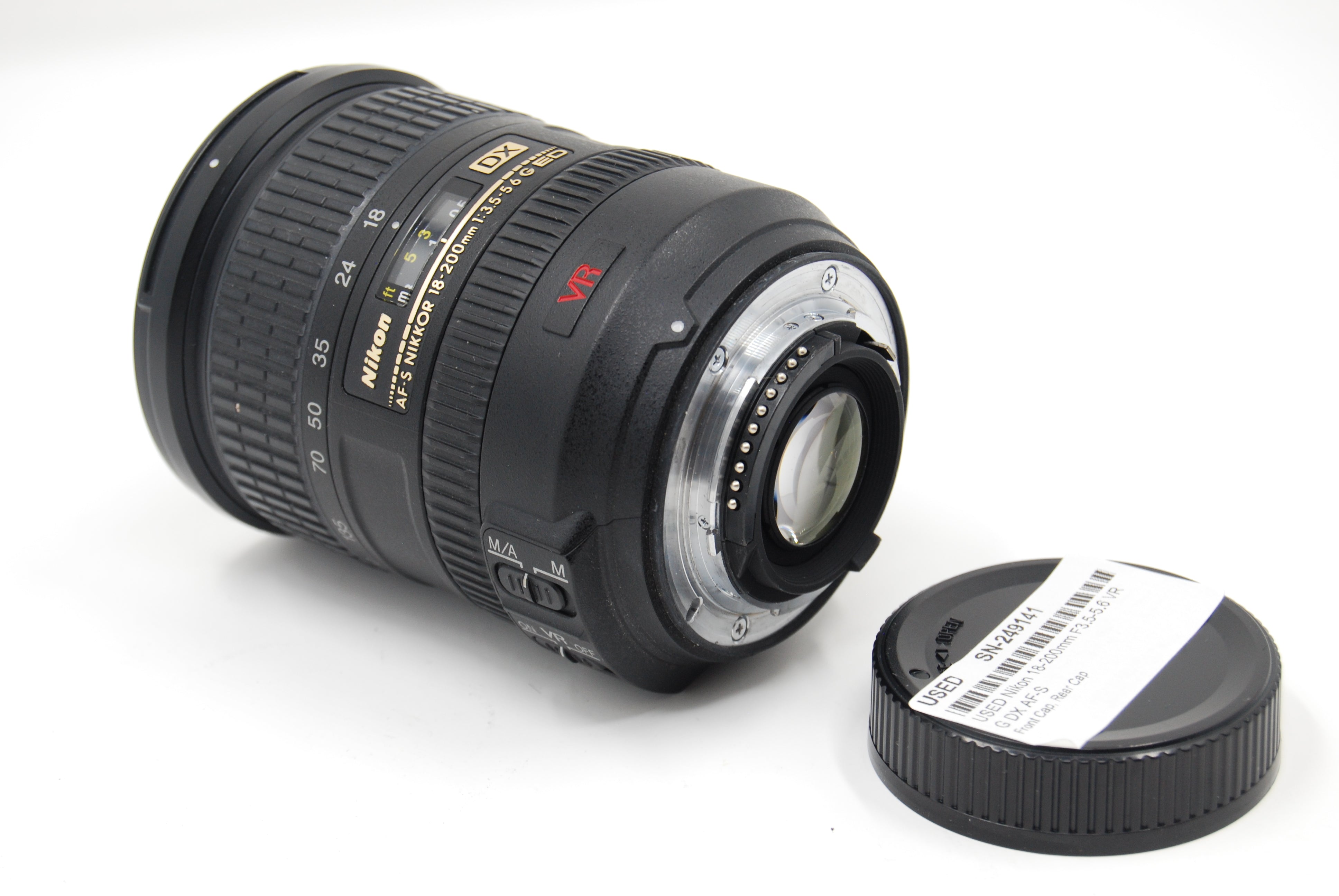 USED Nikon 18-200mm F3.5-5.6 VR G DX AF-S