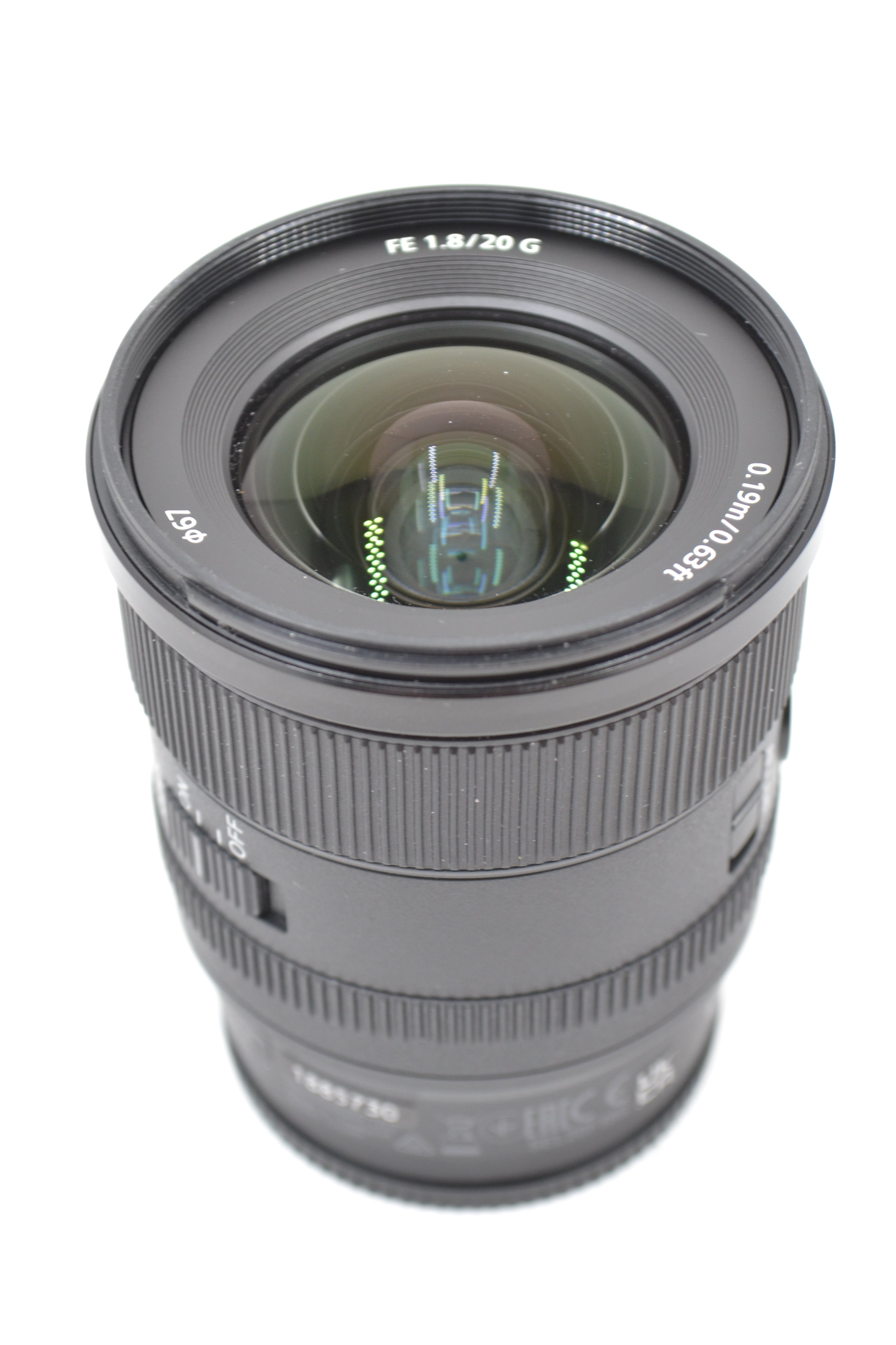 Used Sony FE 20mm f/1.8 G Lens