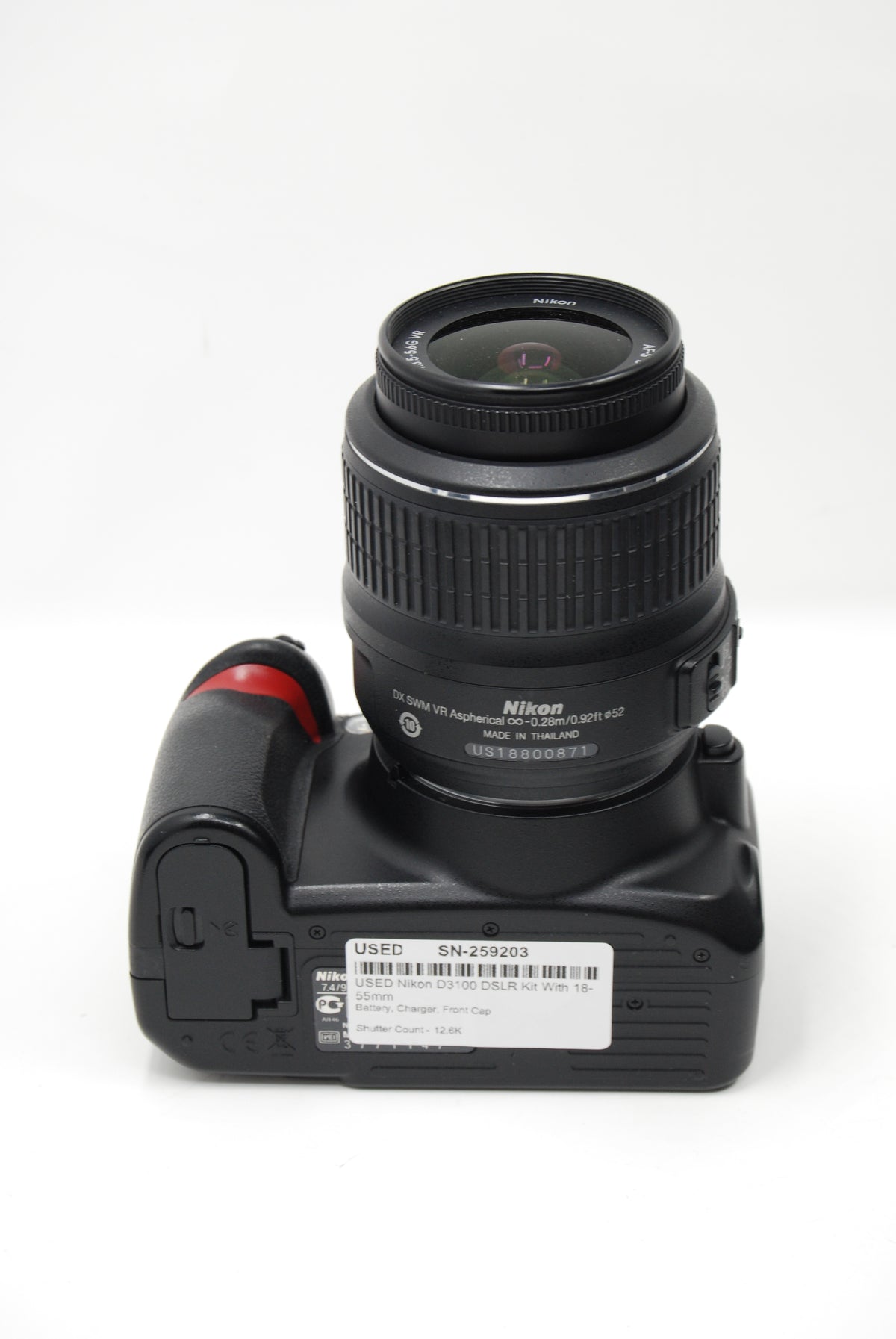 USED Nikon D3100 DSLR Kit With 18-55mm
