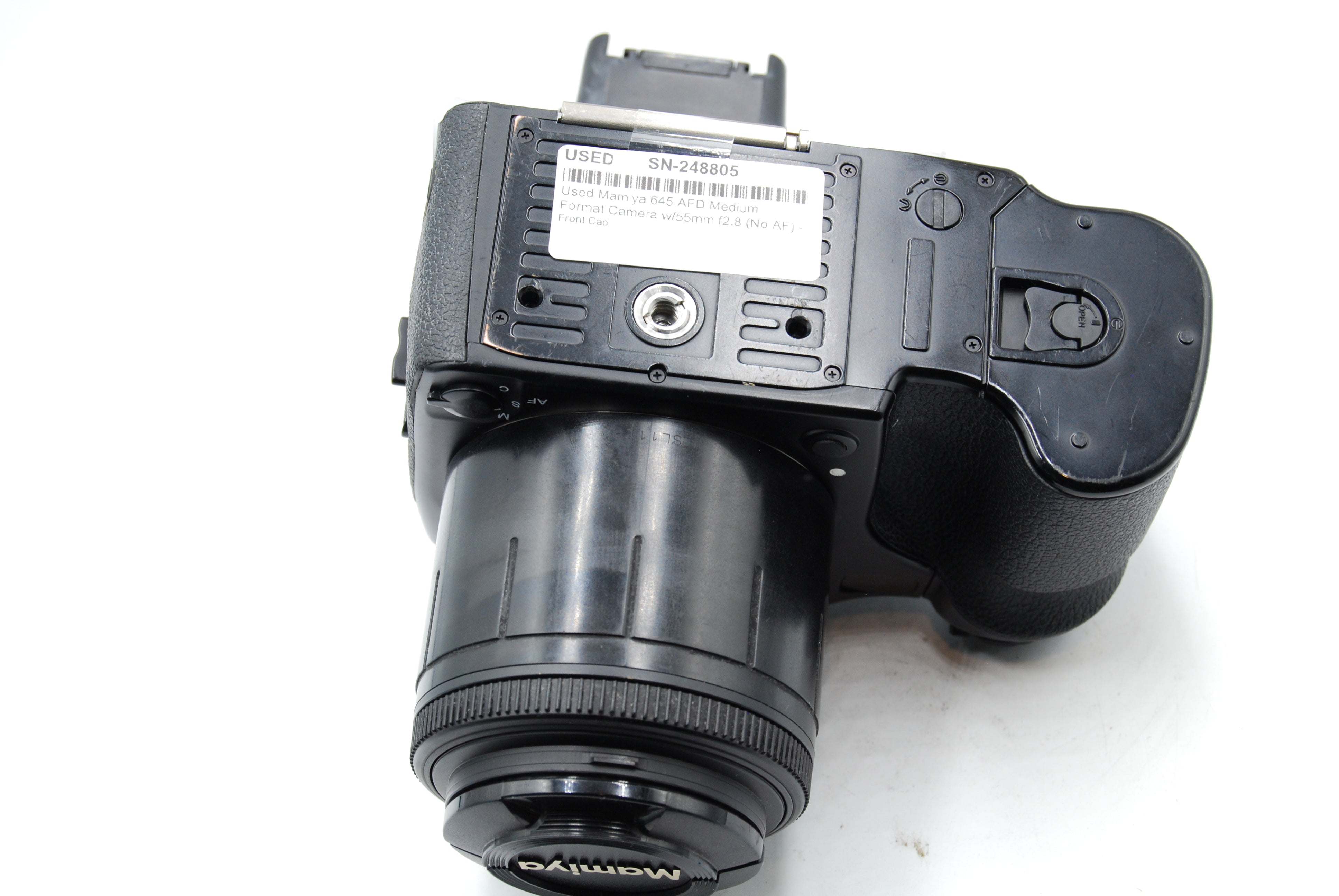 Used Mamiya 645 AFD Medium Format Camera w/55mm f2.8 (No AF) - Needs a dark slide