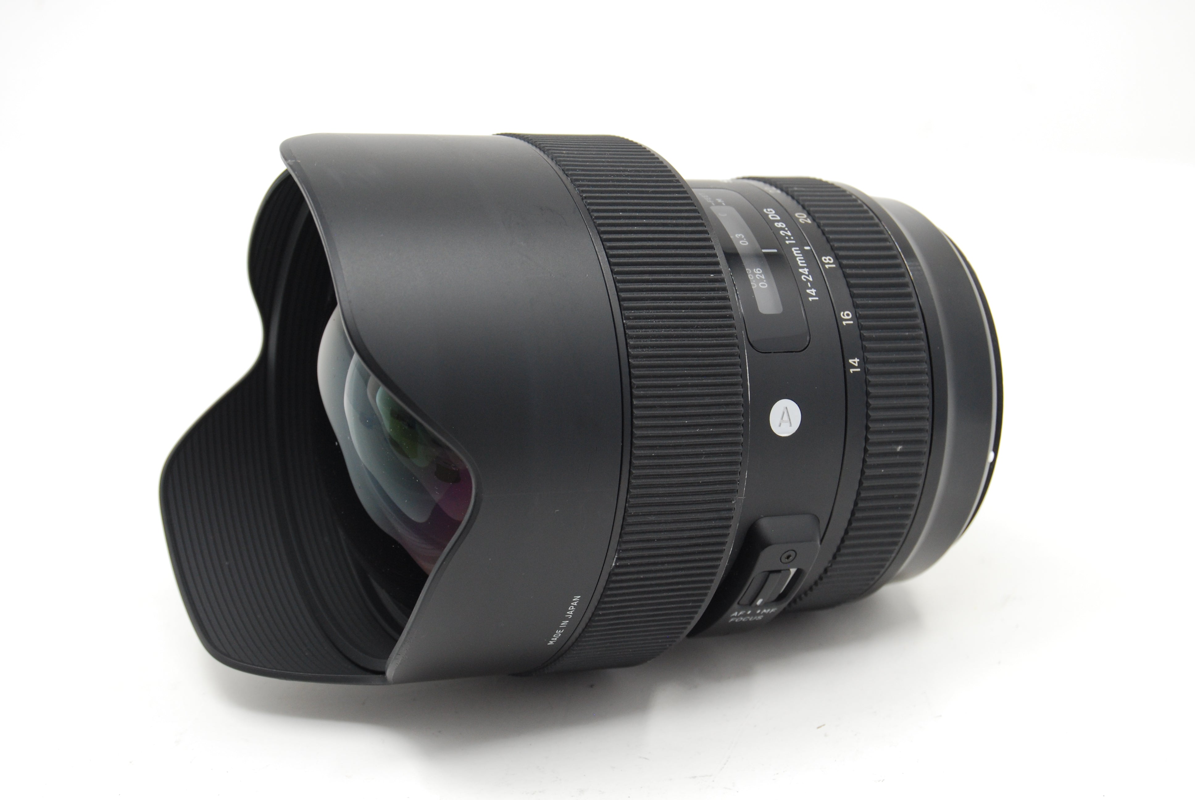 Used Sigma 14-24mm F2.8 DG HSM Art Lens for Canon