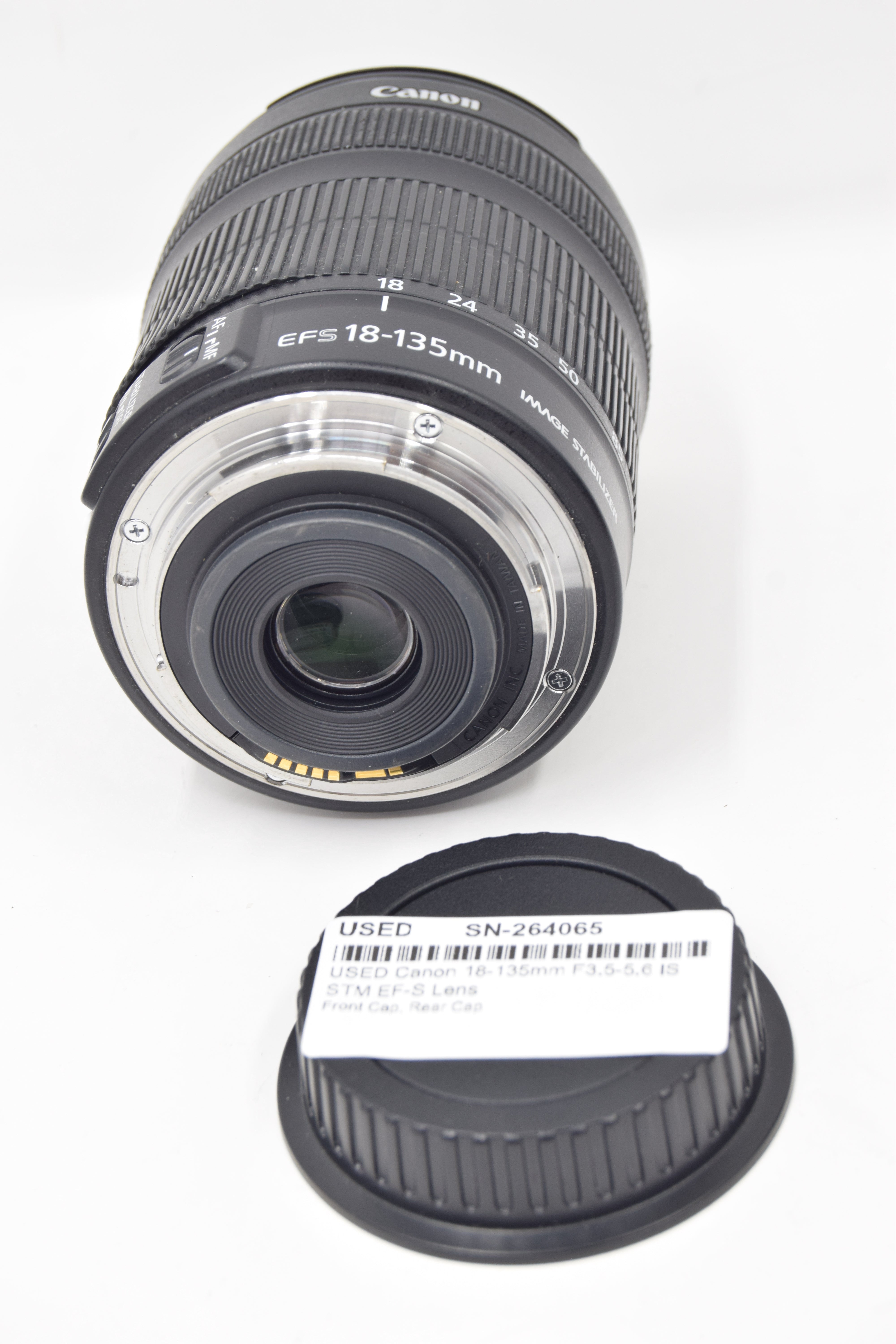 USED Canon 18-135mm F3.5-5.6 IS STM EF-S Lens