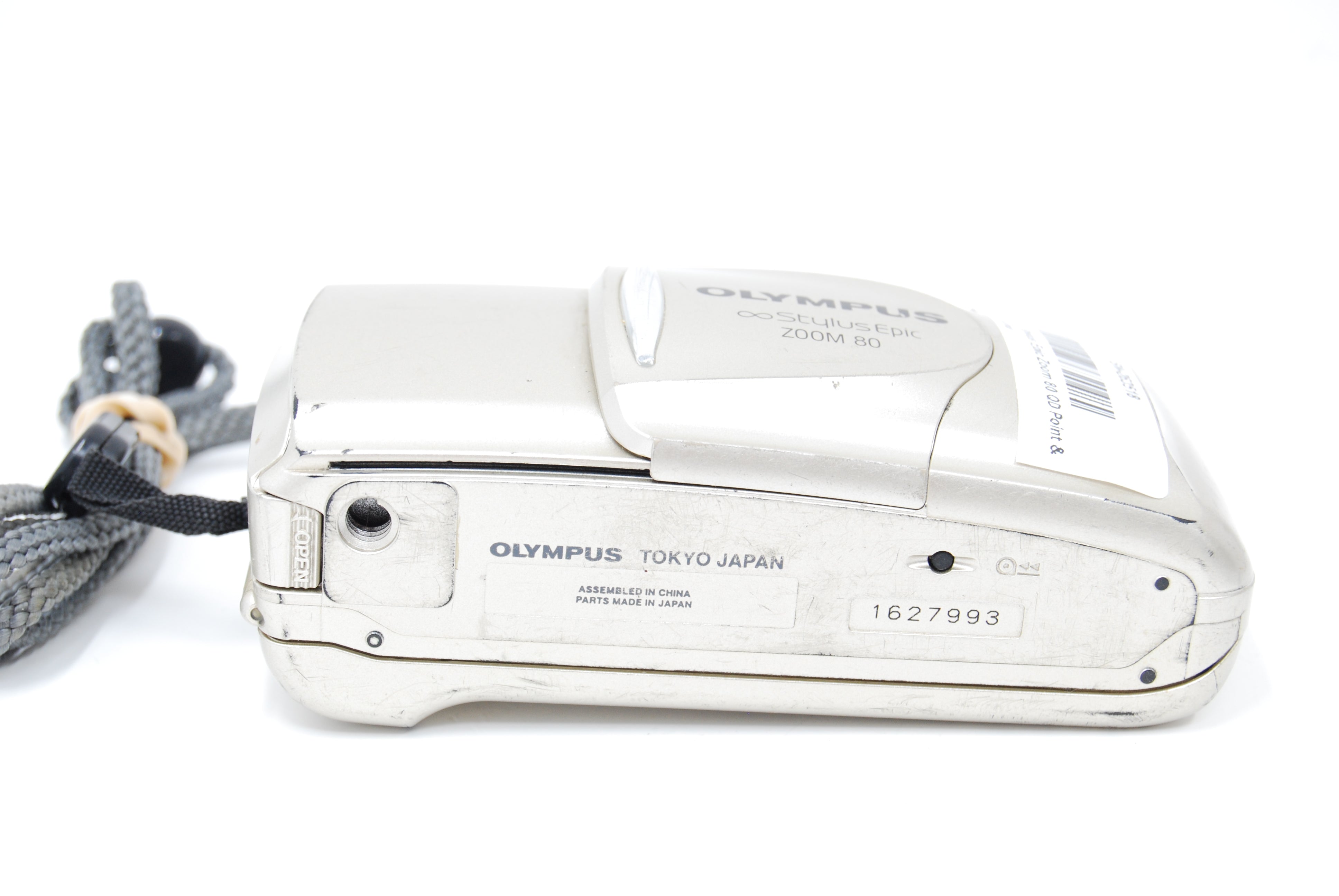 Used Olympus Stylus Epic Zoom 80 QD Point & Shoot (Champagne)