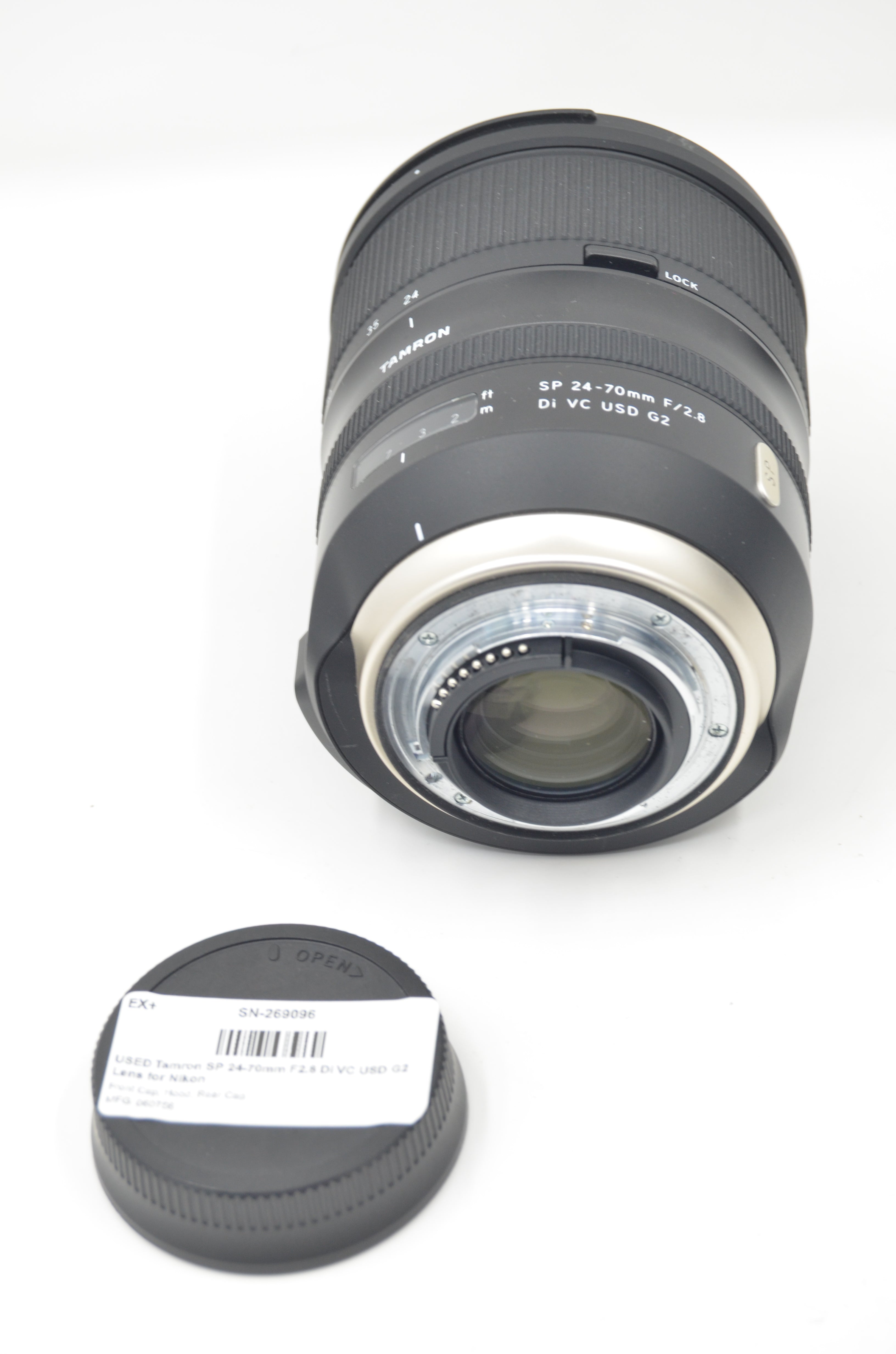 USED Tamron SP 24-70mm F2.8 Di VC USD G2 Lens for Nikon