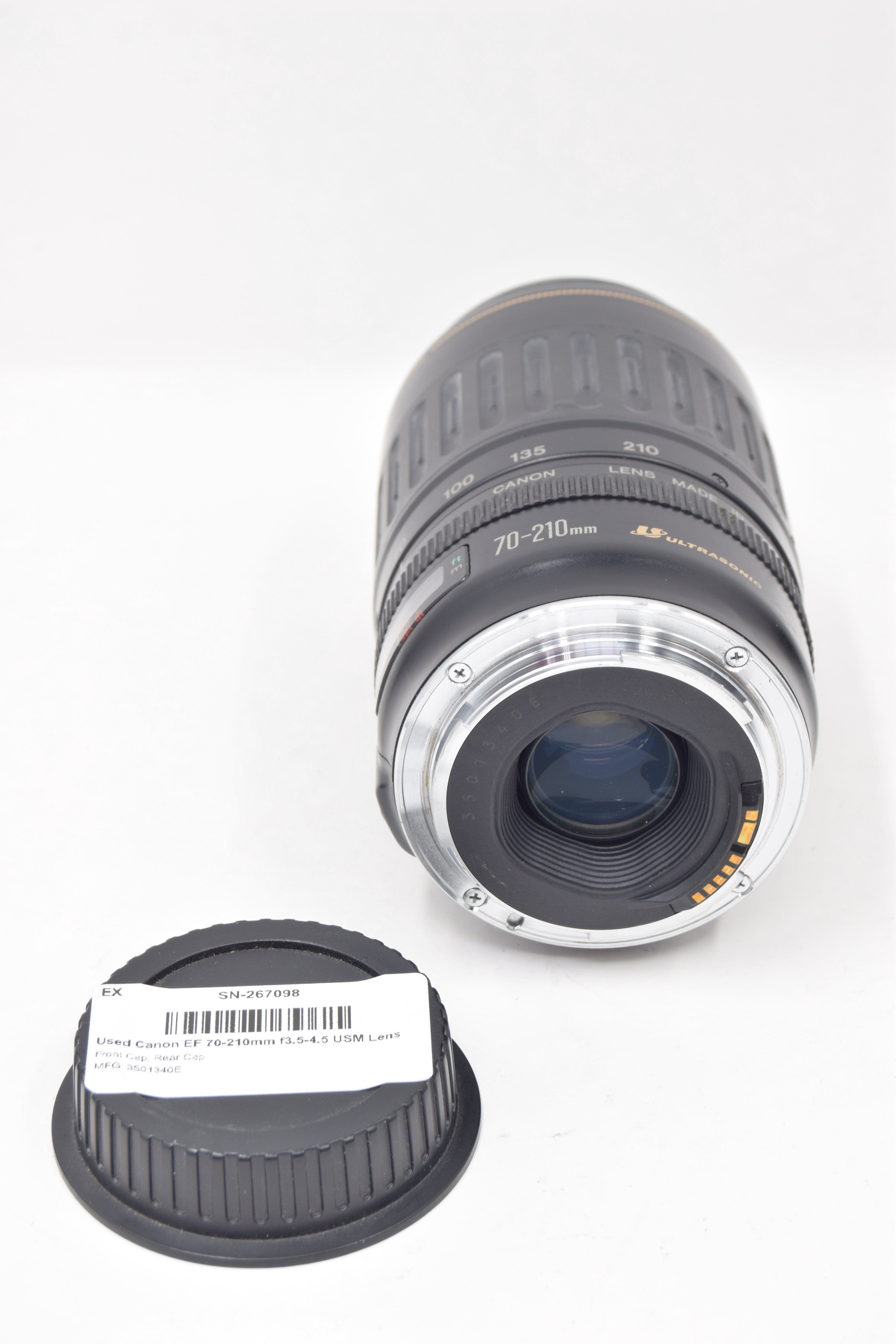 Used Canon EF 70-210mm f3.5-4.5 USM Lens