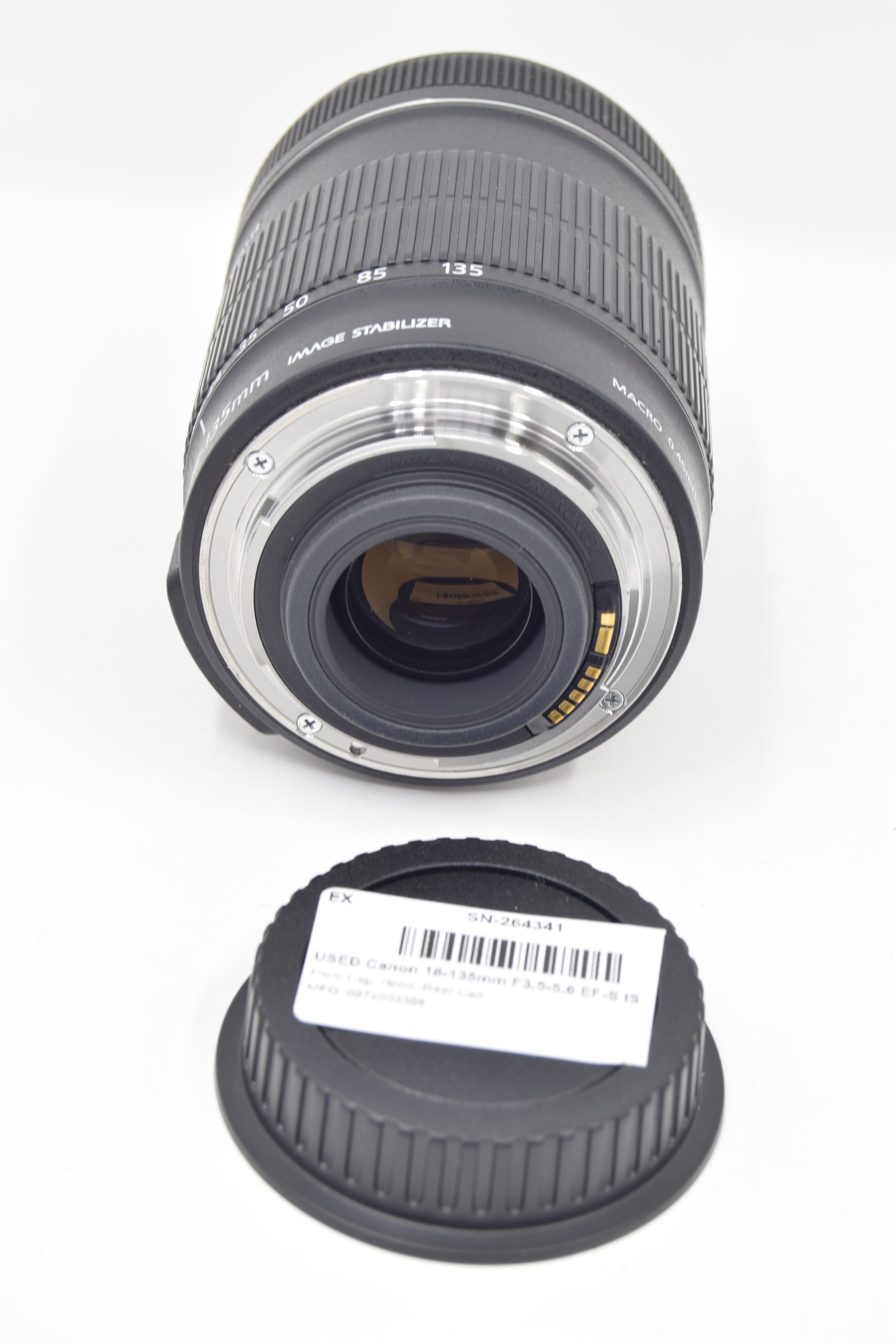 USED Canon 18-135mm F3.5-5.6 EF-S IS
