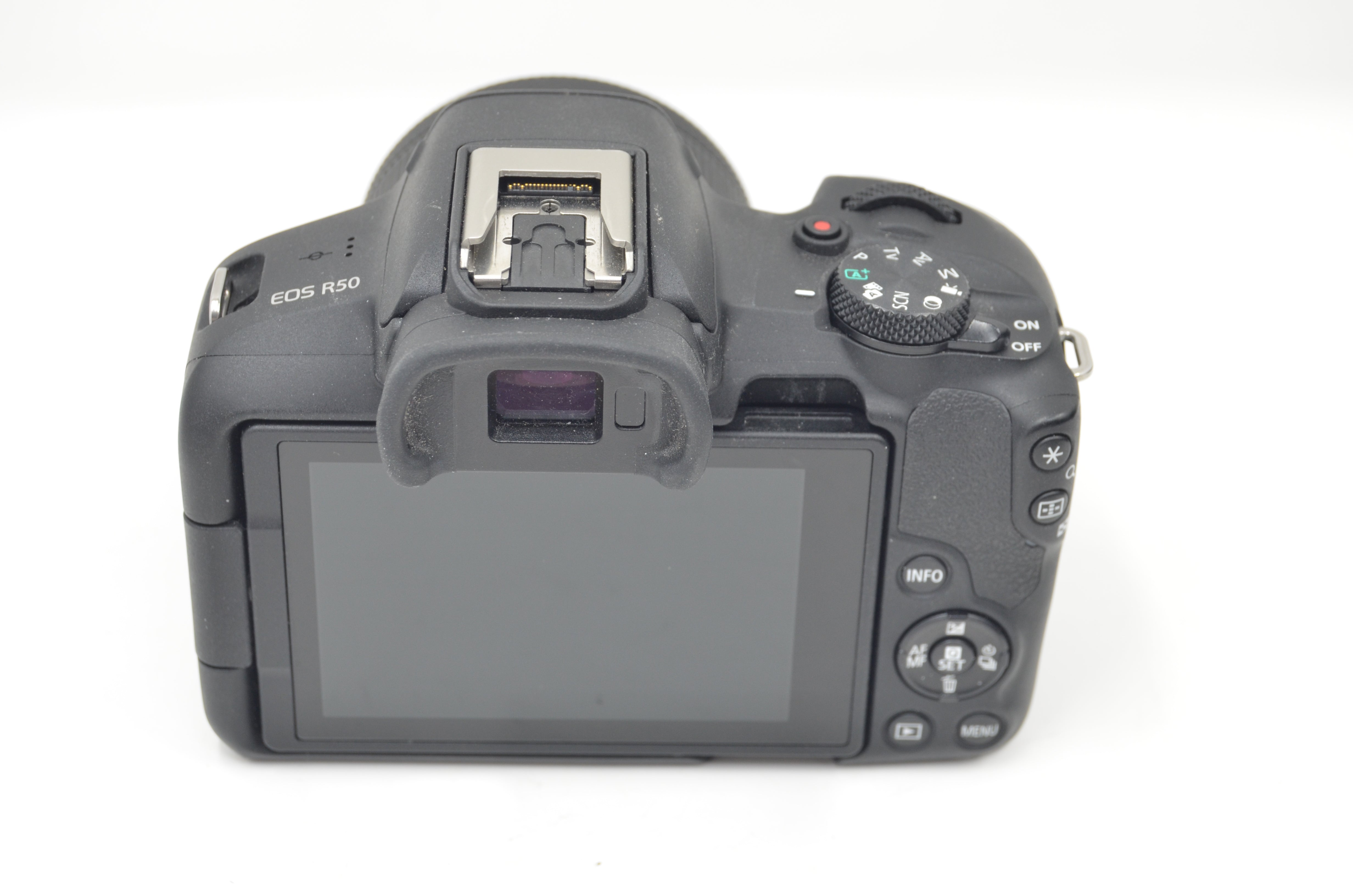 Used Canon EOS R50 Mirrorless Camera with RF-S 18-45mm F4.5-6.3 IS STM Lens (Black)