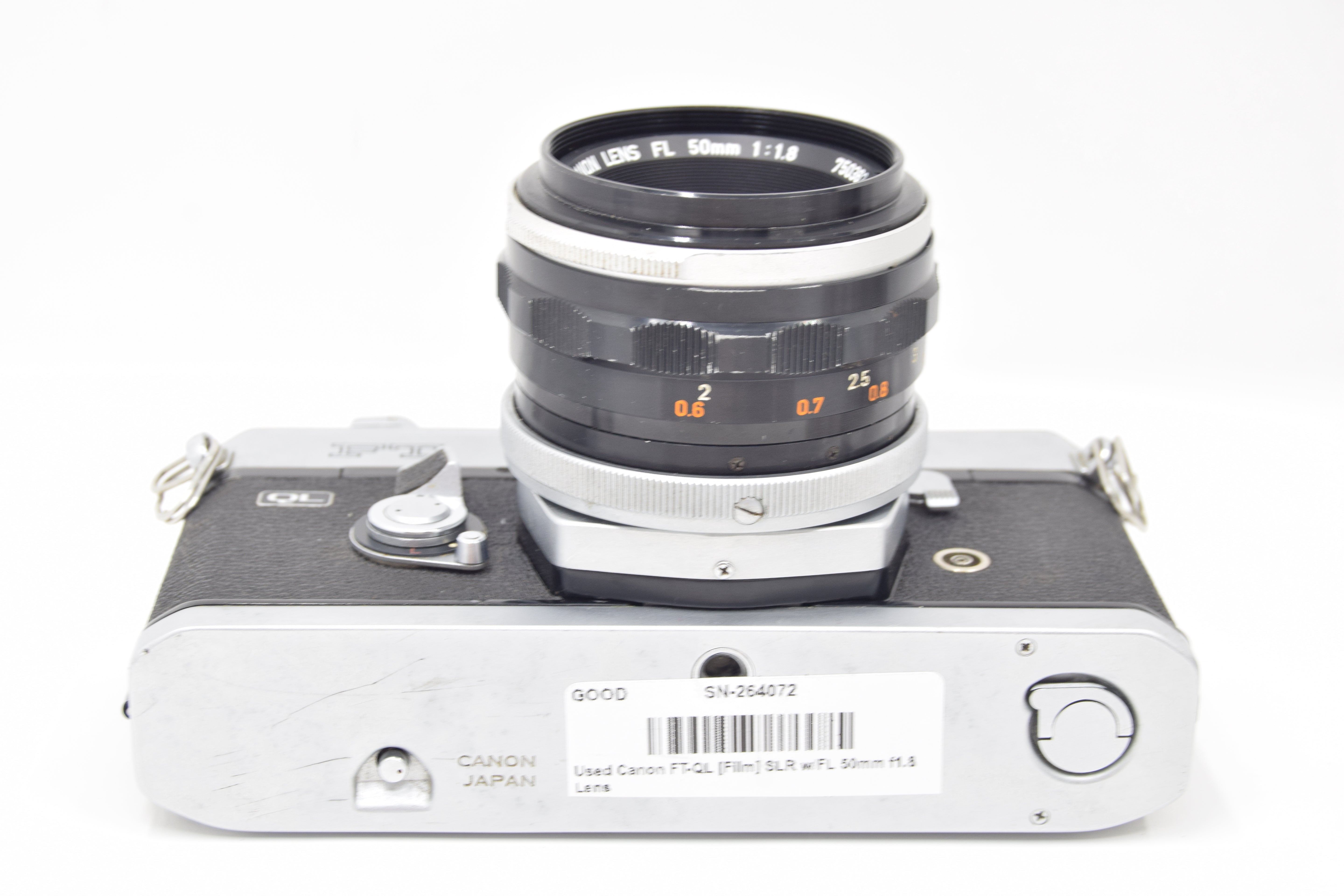 Used Canon FT-QL [Film] SLR w/FL 50mm f1.8 Lens