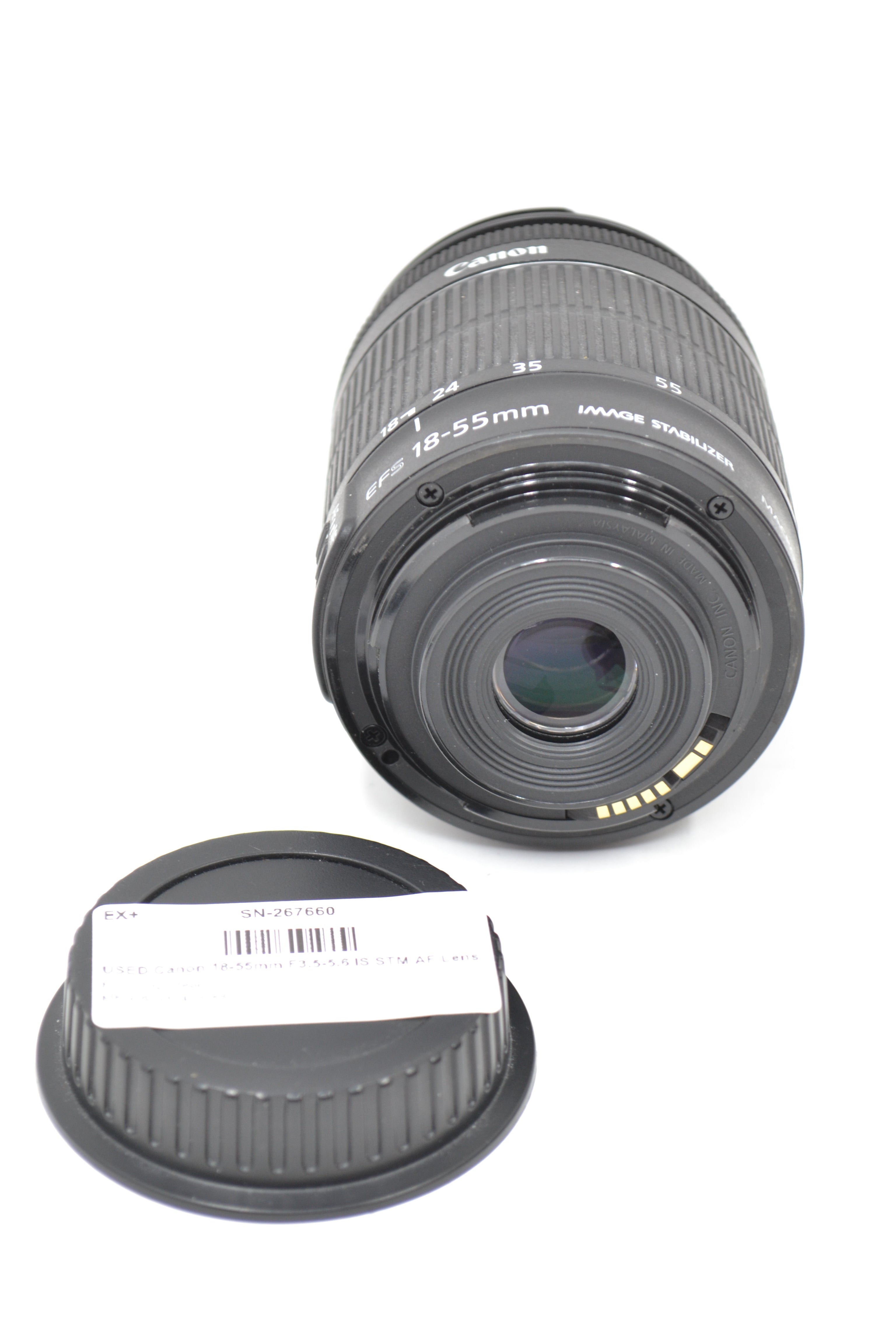 USED Canon 18-55mm F3.5-5.6 IS STM AF Lens