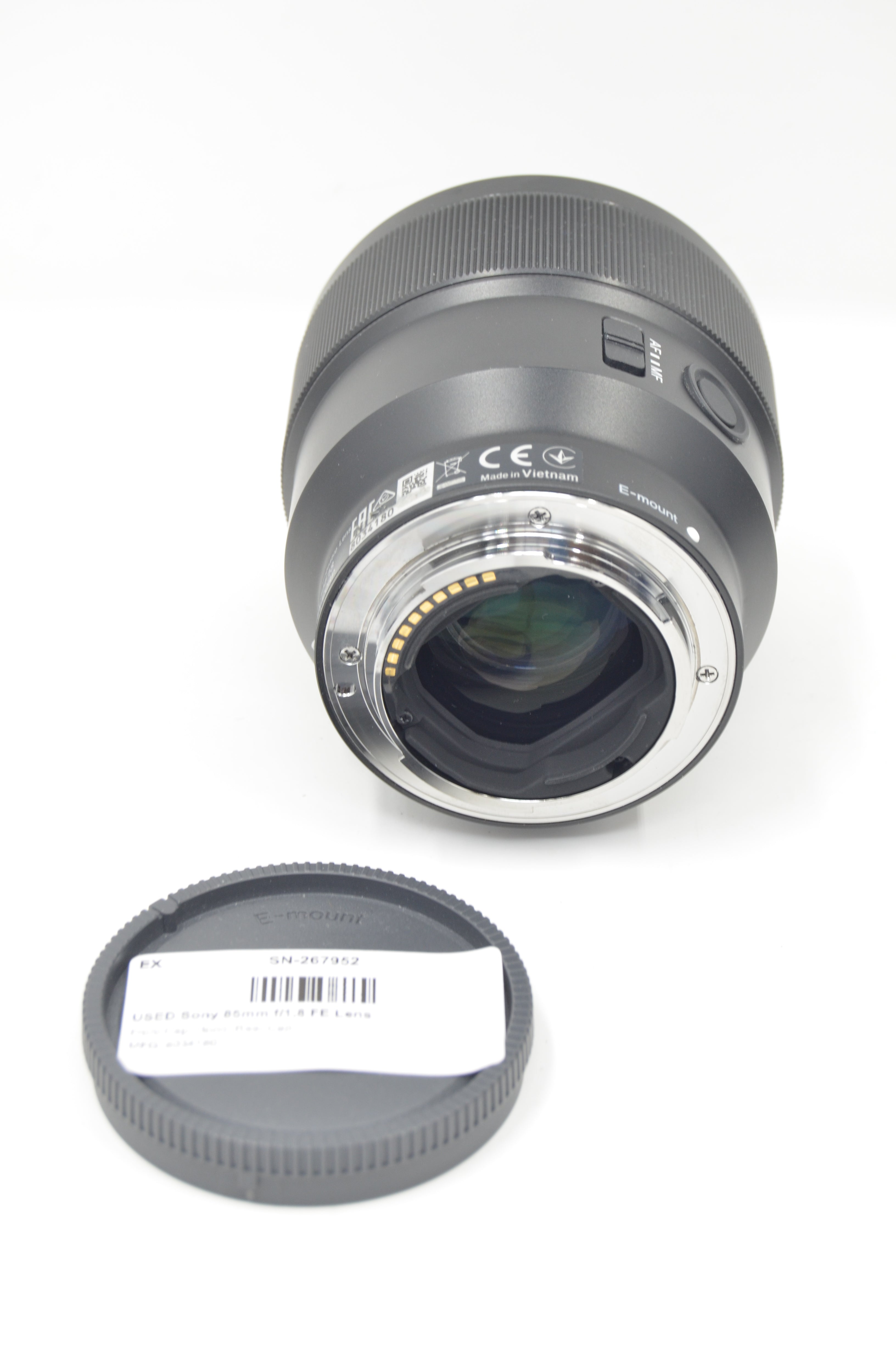 USED Sony 85mm f/1.8 FE Lens