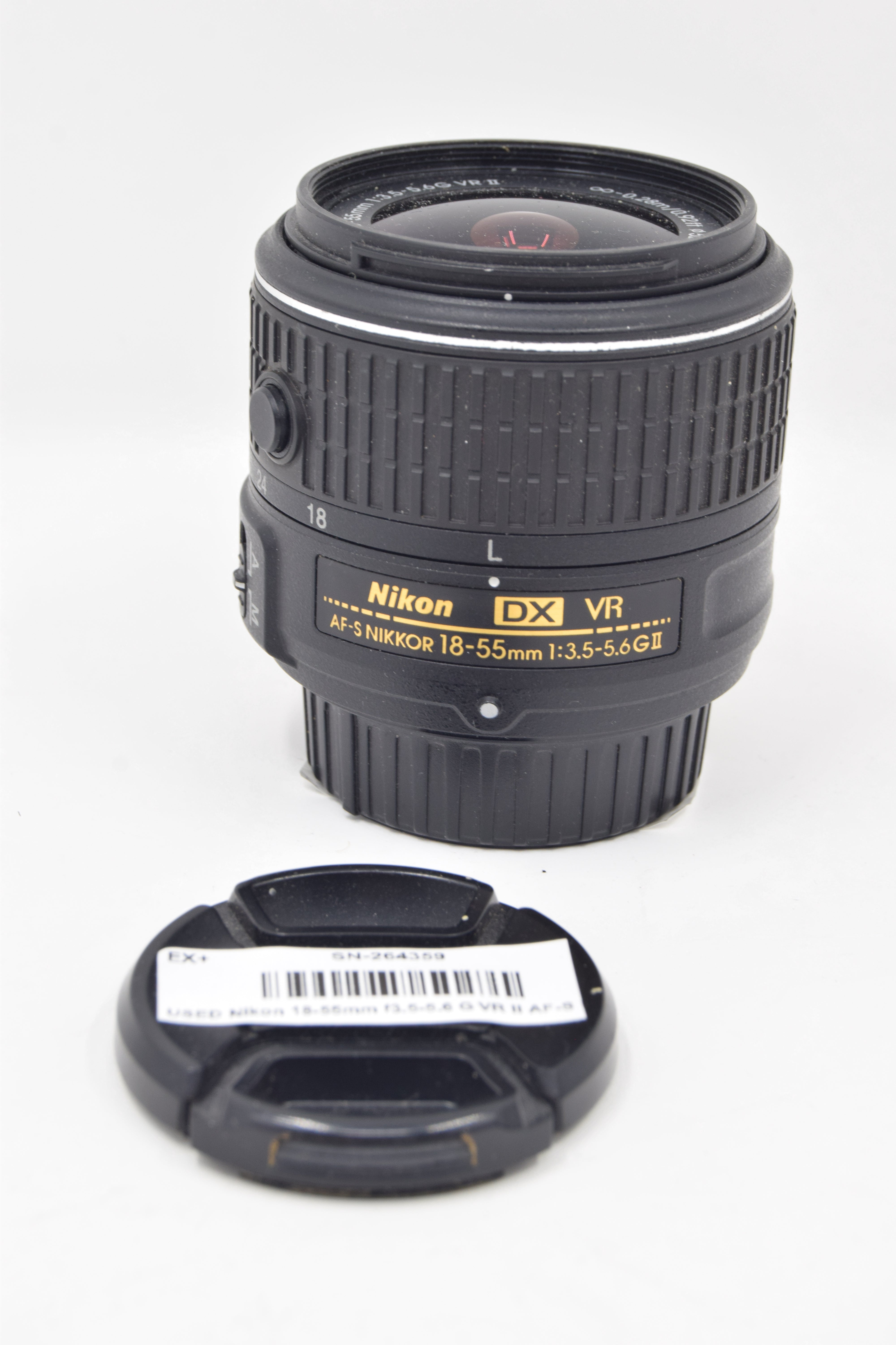 USED Nikon 18-55mm f3.5-5.6 G VR II AF-S DX  Lens