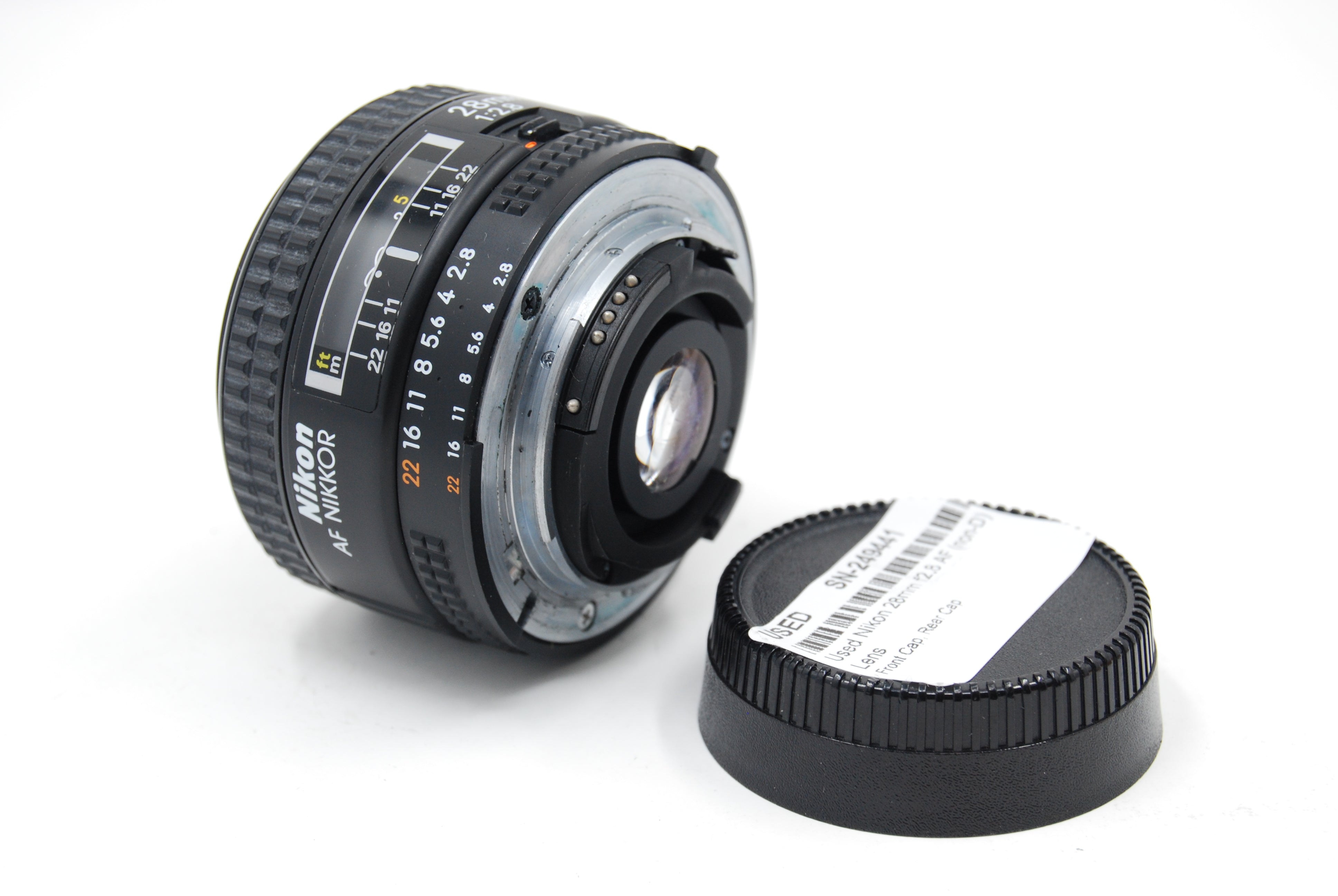 Used Nikon 28mm f2.8 AF (non-D) Lens