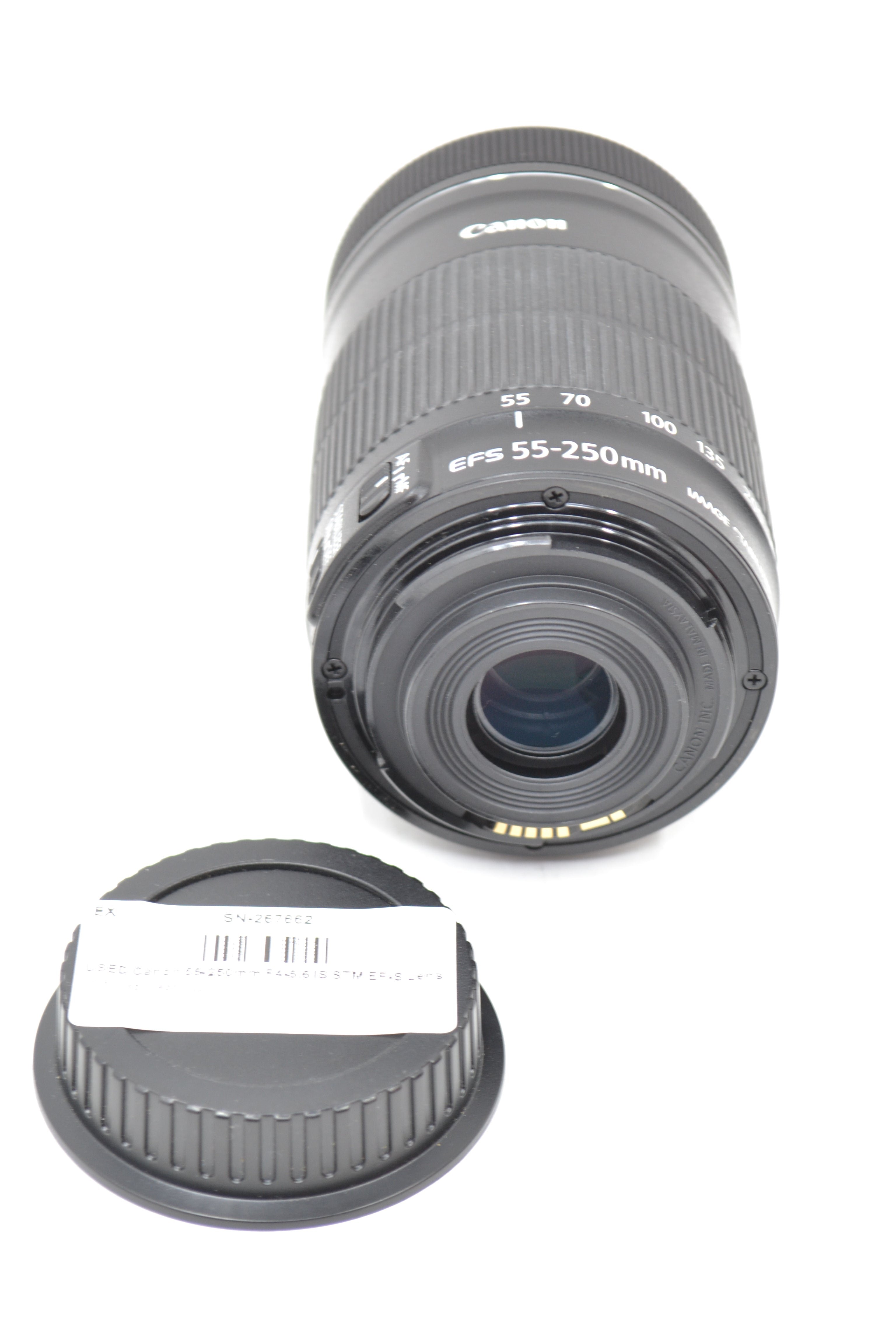 USED Canon 55-250mm F4-5.6 IS STM EF-S Lens