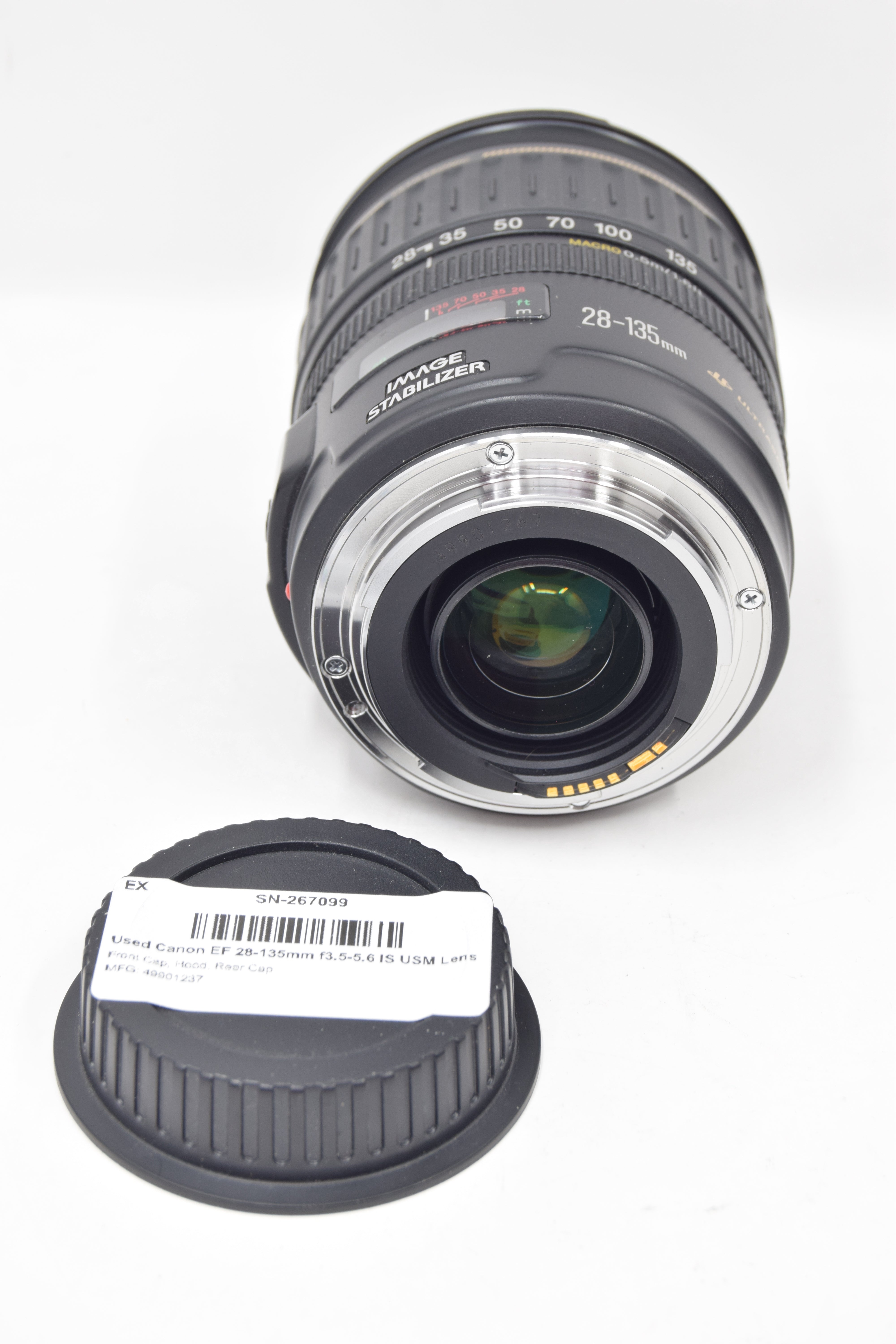 Used Canon EF 28-135mm f3.5-5.6 IS USM Lens