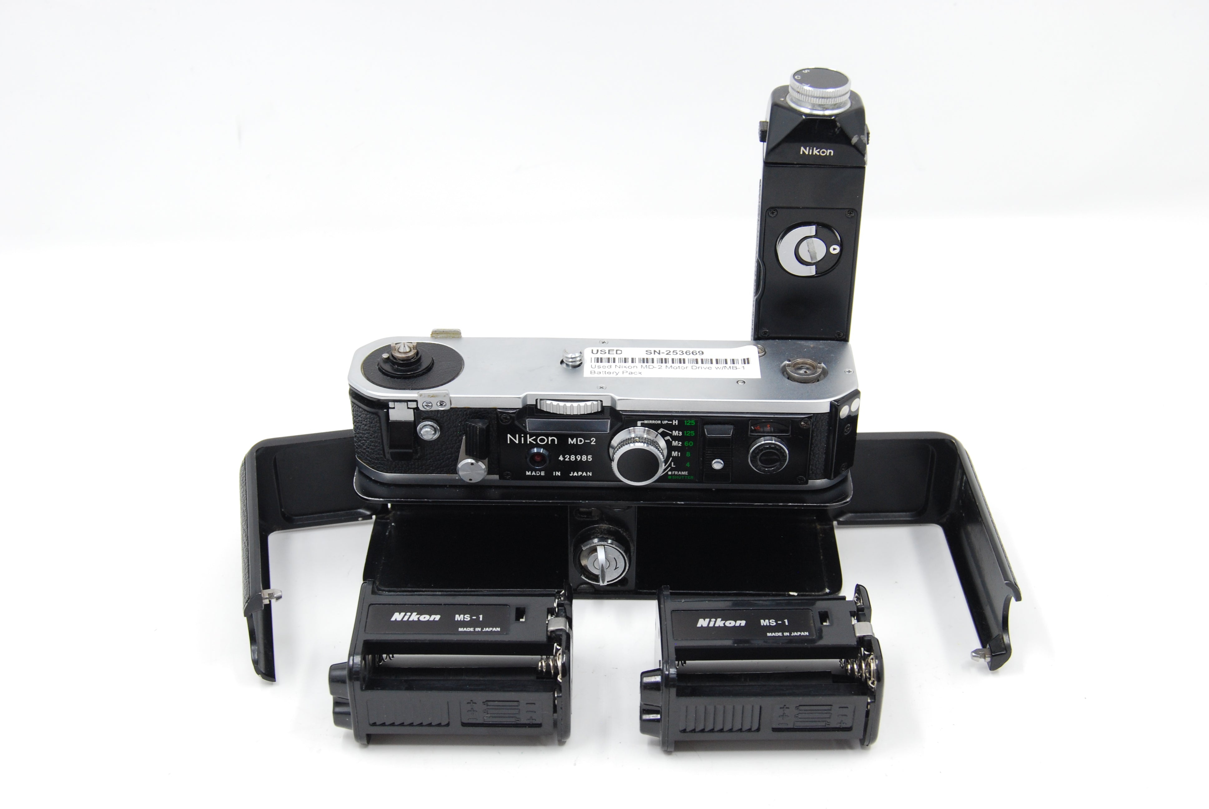 Used Nikon MD-2 Motor Drive w/MB-1 Battery Pack