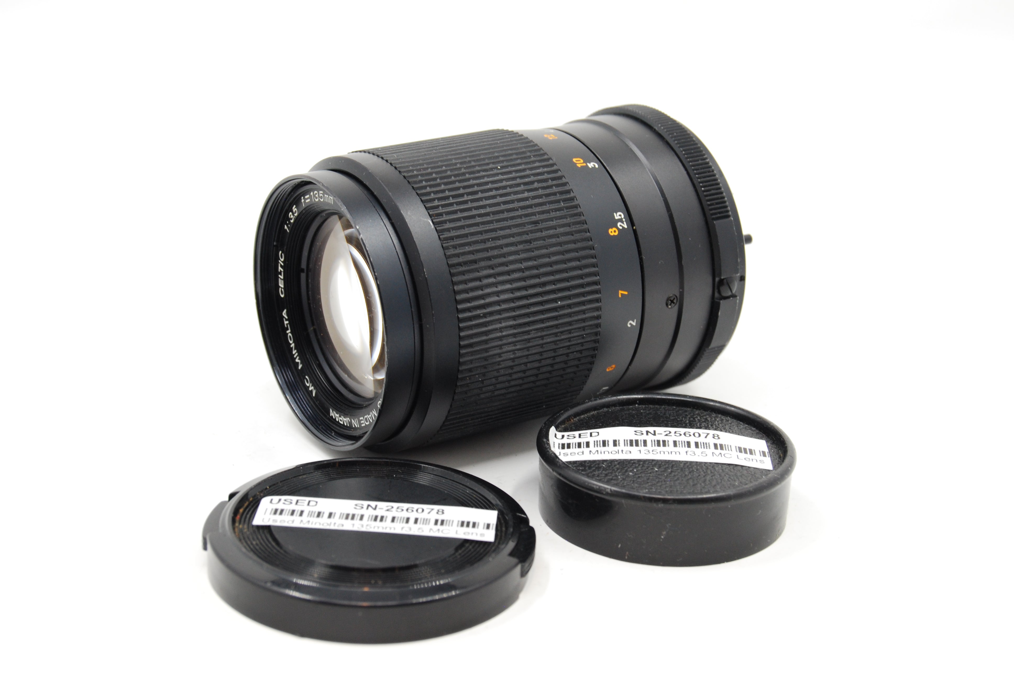 Used Minolta 135mm f3.5 MC Lens