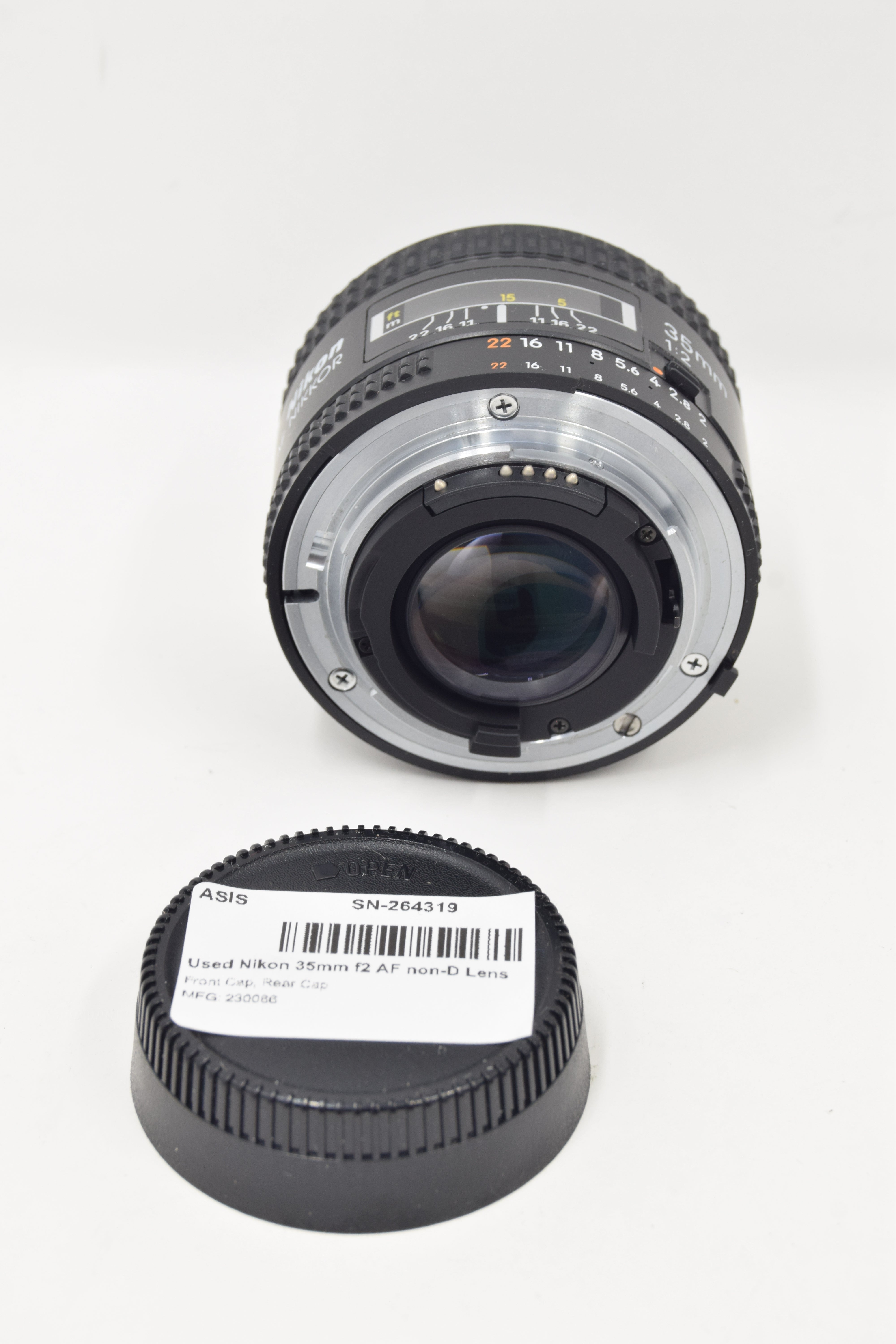 Used Nikon 35mm f2 AF non-D Lens