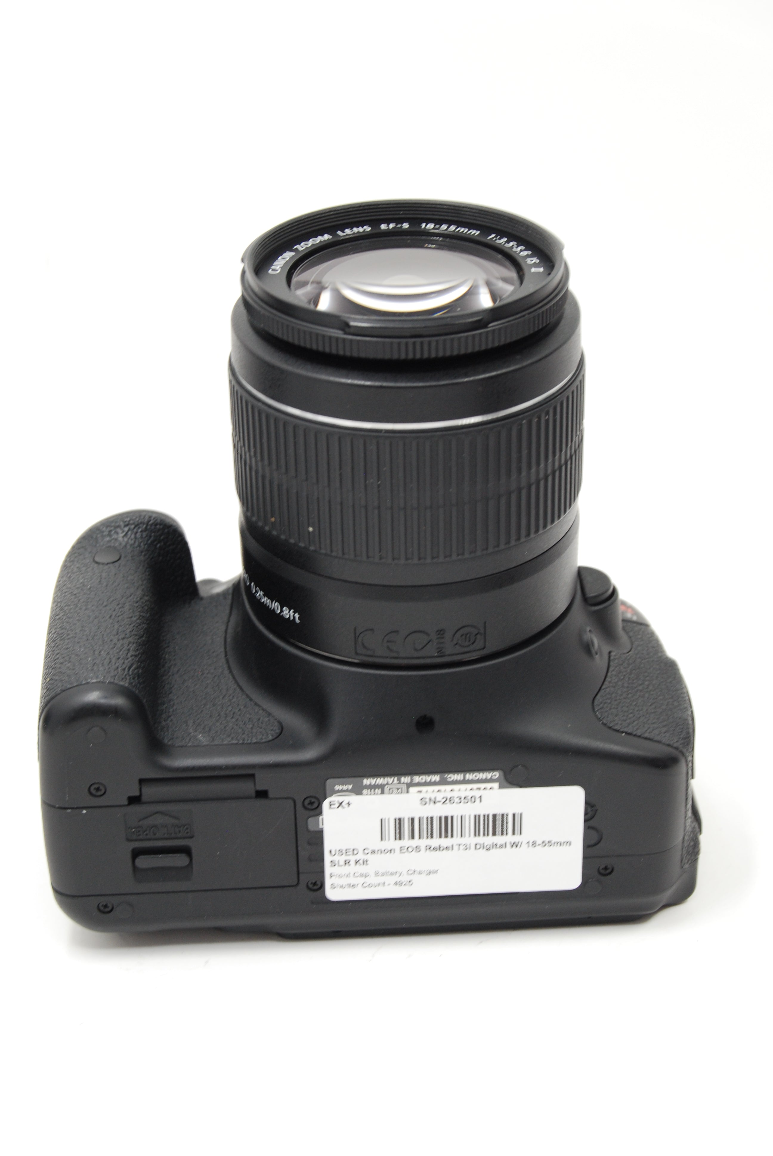 USED Canon EOS Rebel T3i Digital W/ 18-55mm SLR Kit