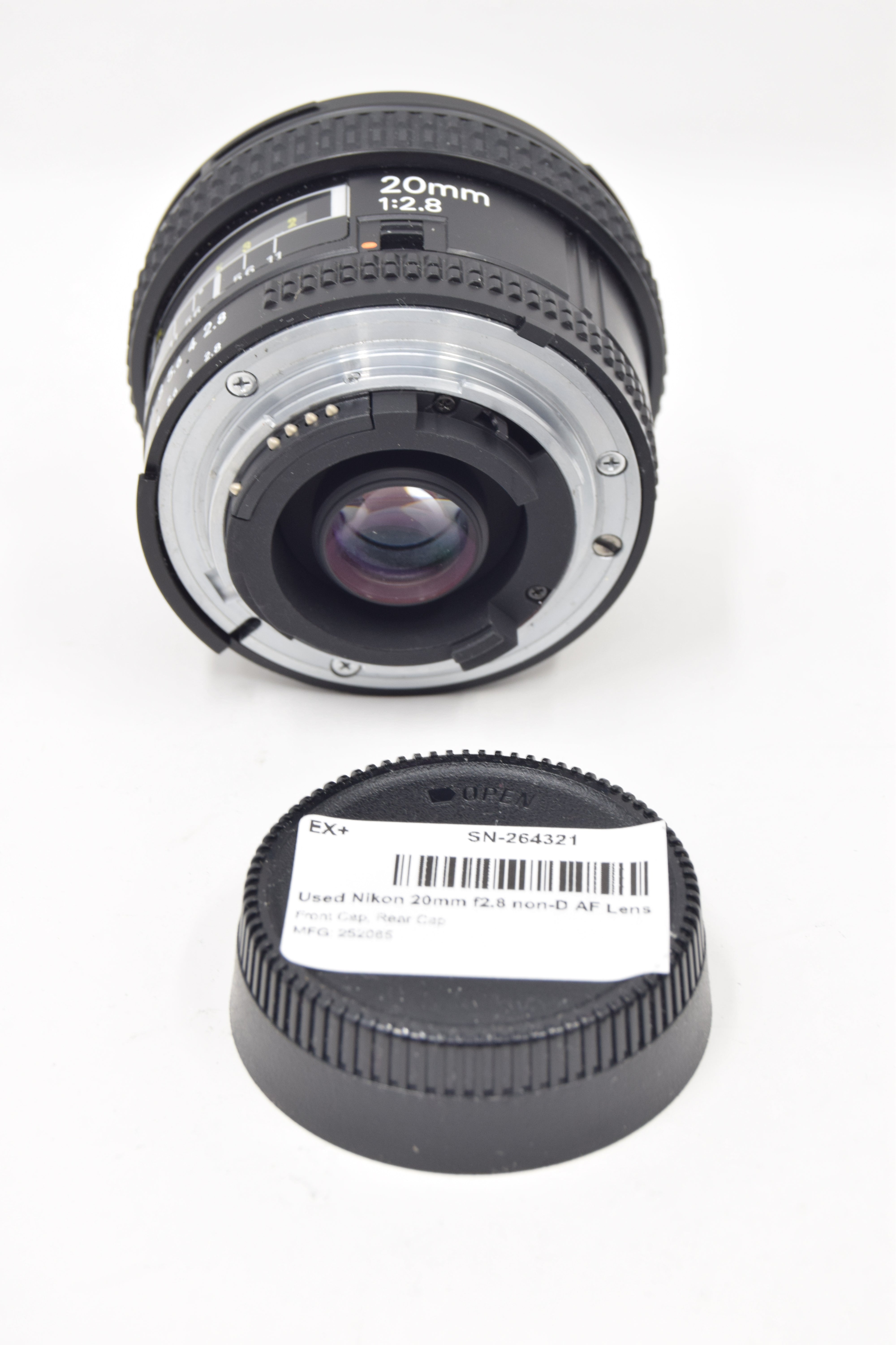 Used Nikon 20mm f2.8 non-D AF Lens