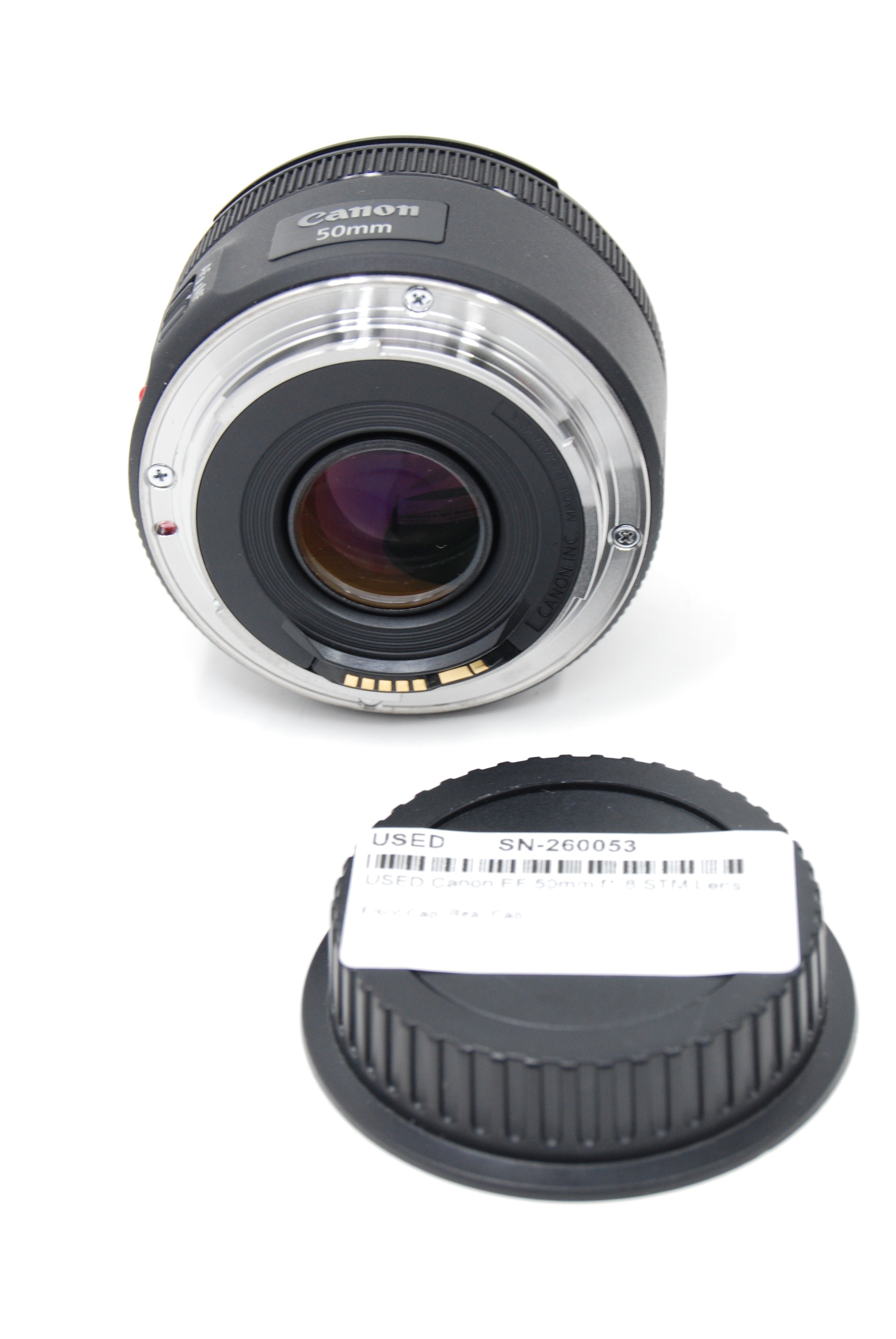 USED Canon EF 50mm f1.8 STM Lens